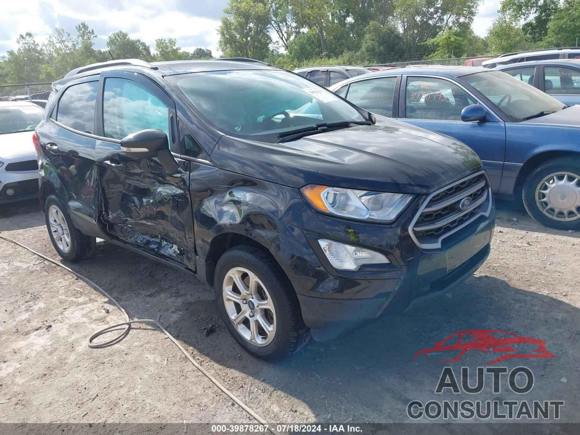 FORD ECOSPORT 2019 - MAJ6S3GL8KC291361