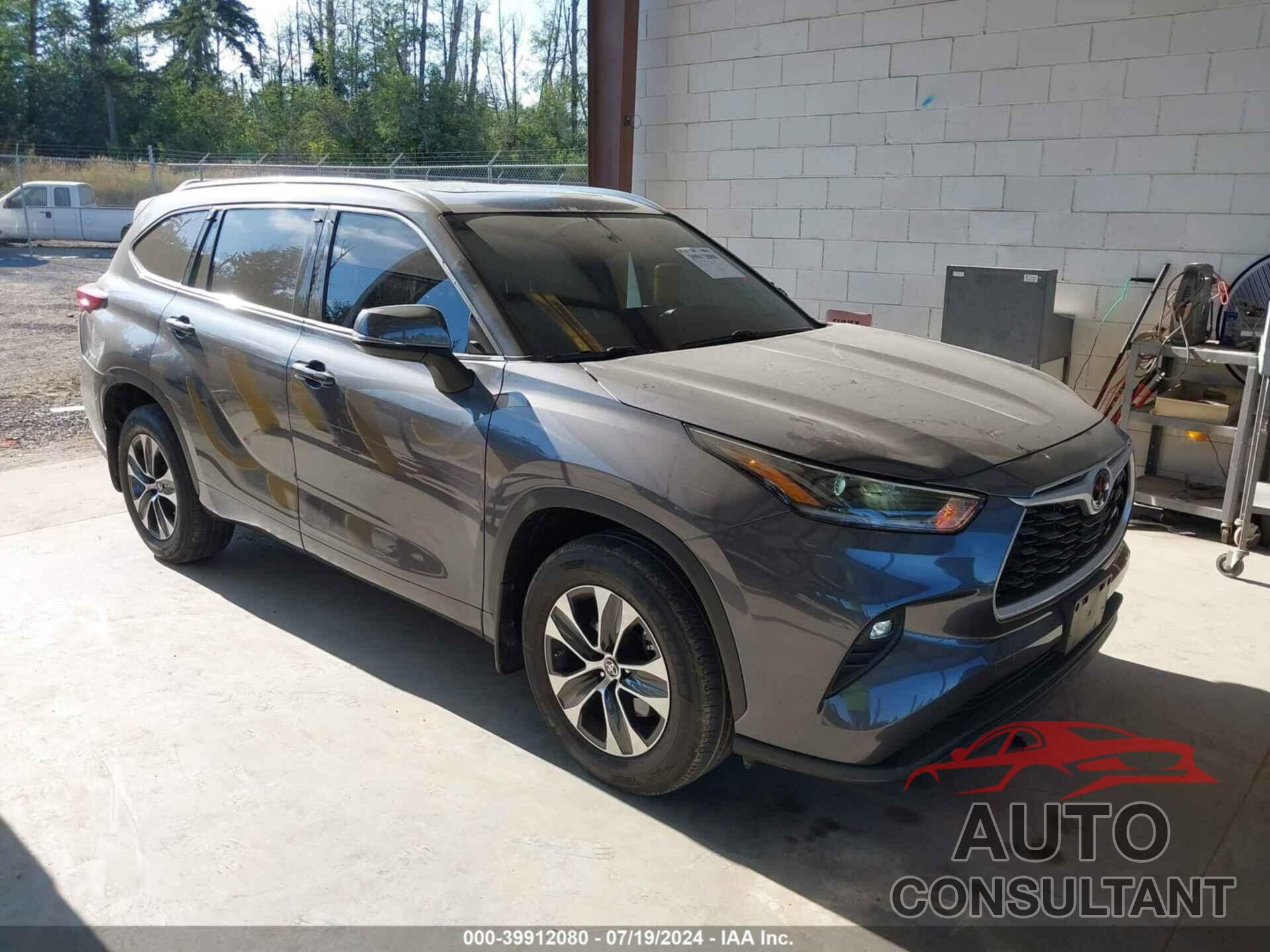 TOYOTA HIGHLANDER 2021 - 5TDHZRBH8MS541641