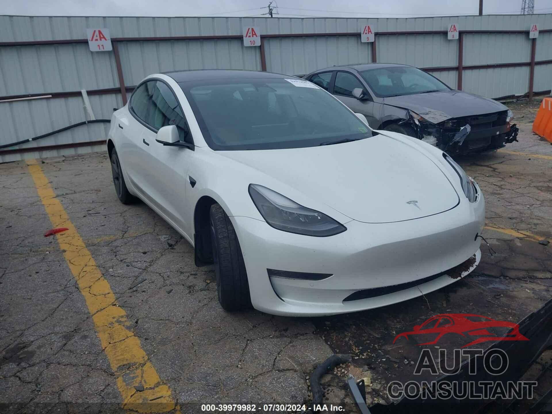 TESLA MODEL 3 2022 - 5YJ3E1EB6NF237230