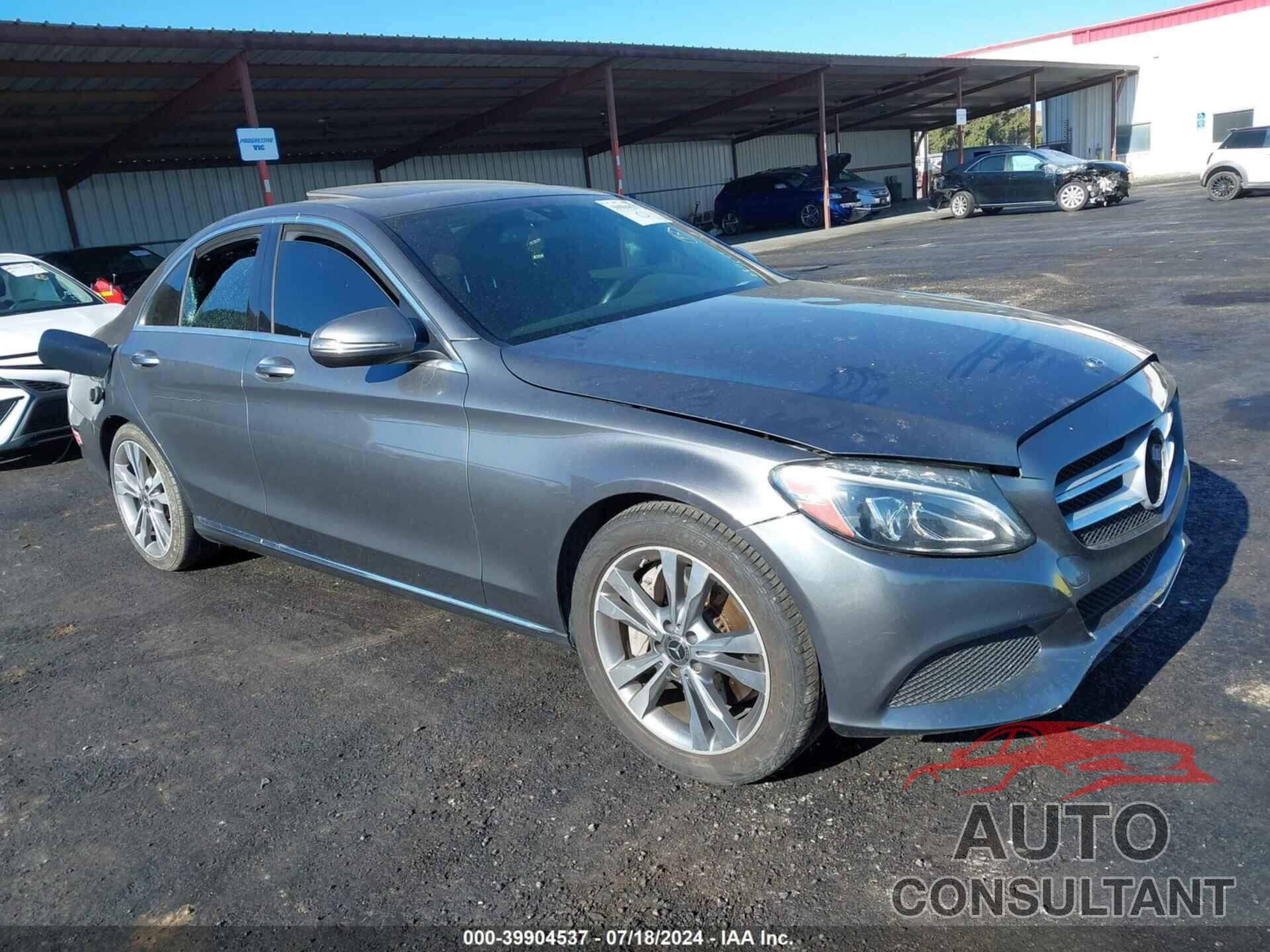 MERCEDES-BENZ C 350E 2018 - 55SWF4HB9JU262333