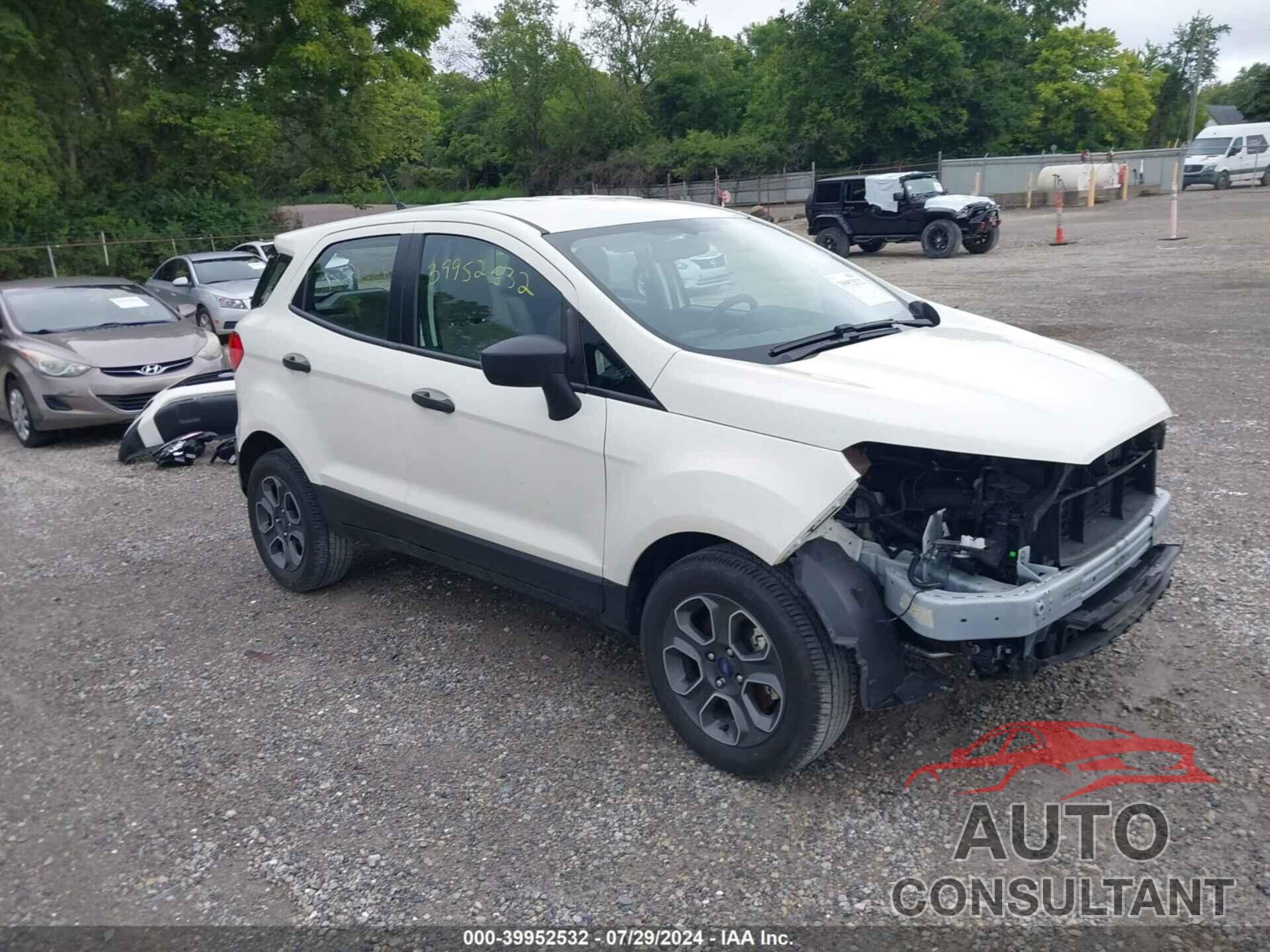 FORD ECOSPORT 2020 - MAJ3S2FE2LC394504