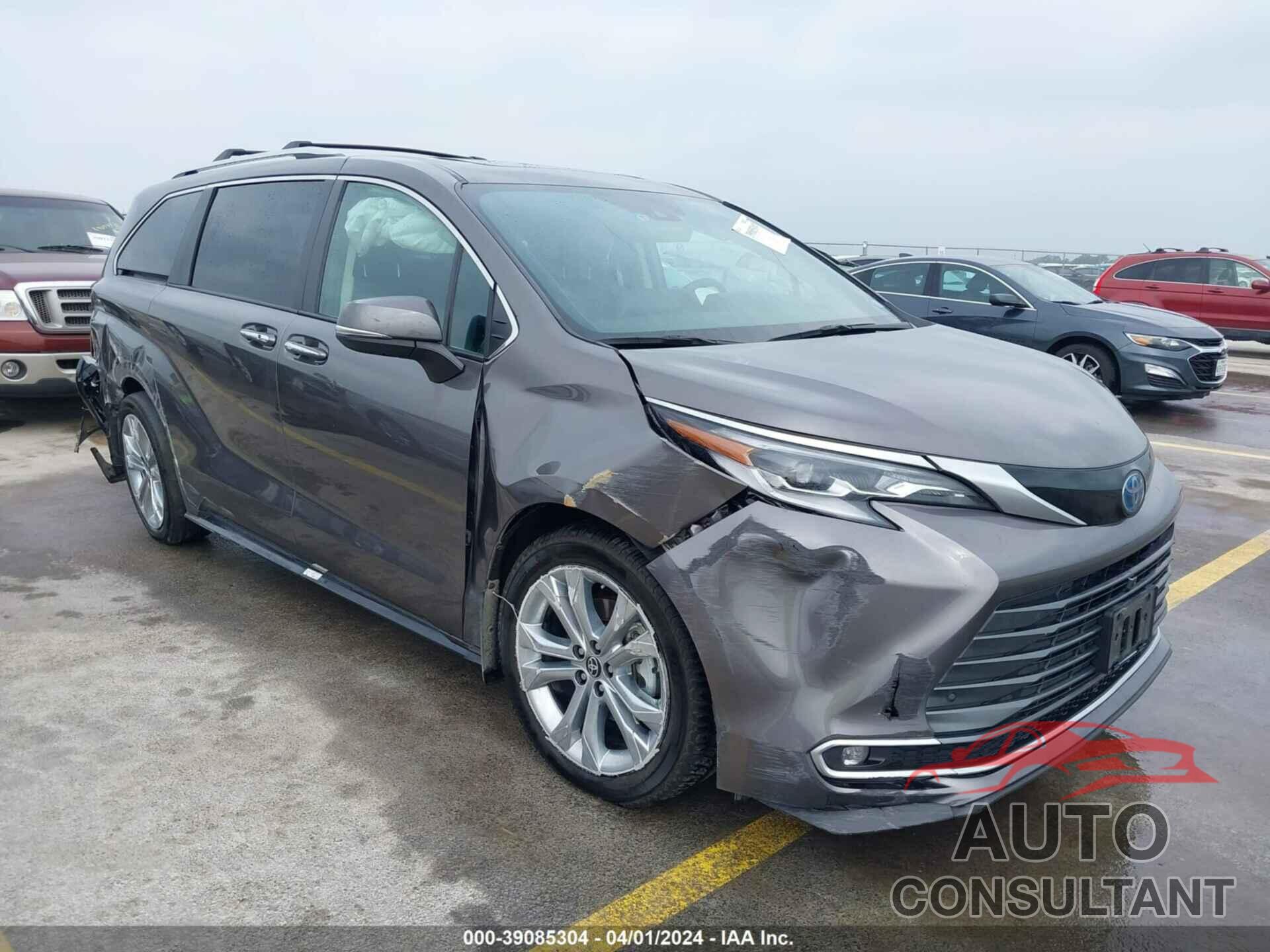 TOYOTA SIENNA 2022 - 5TDERKECXNS124842