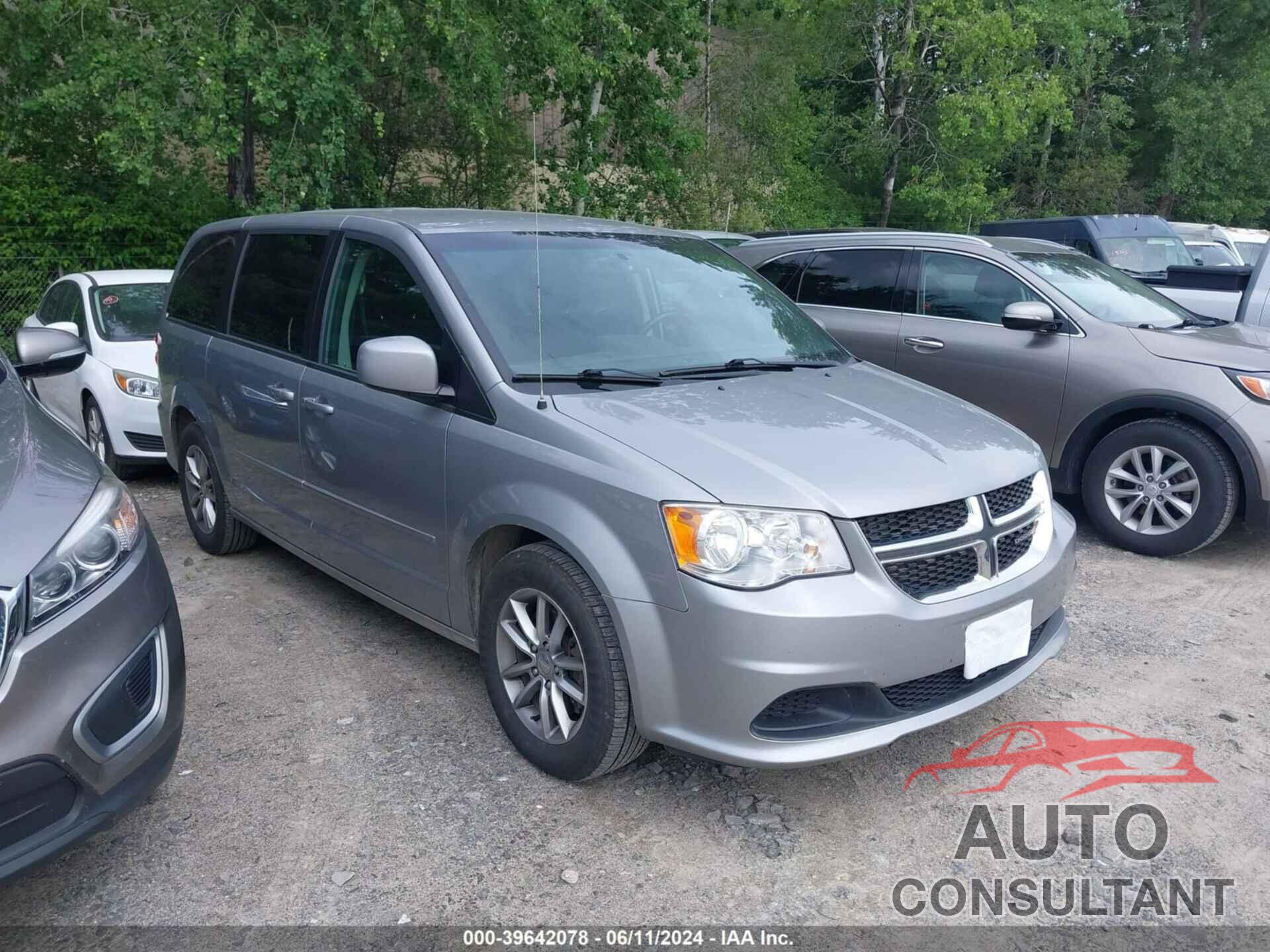 DODGE GRAND CARAVAN 2017 - 2C4RDGBG1HR573022