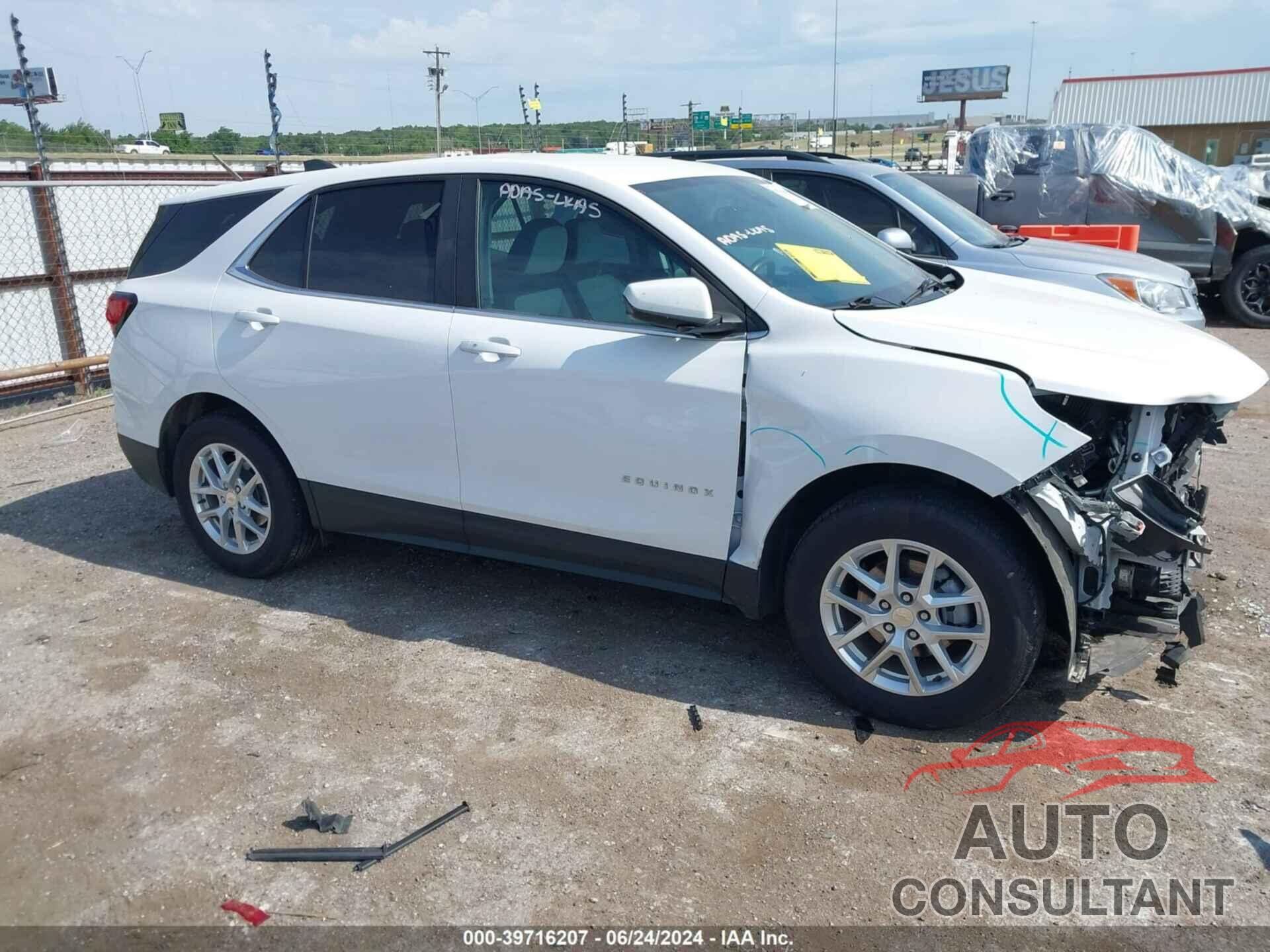 CHEVROLET EQUINOX 2022 - 3GNAXTEV7NL132759