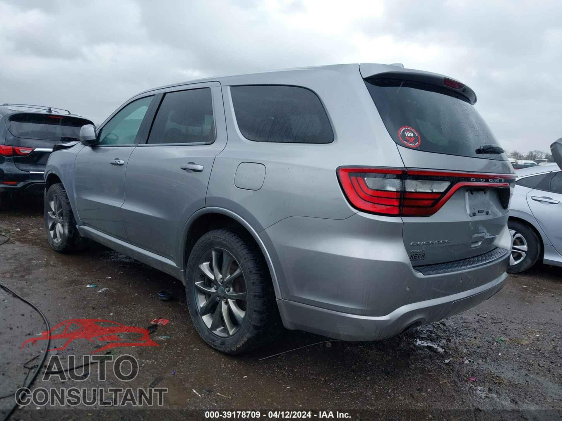 DODGE DURANGO 2016 - 1C4RDJAGXGC315877