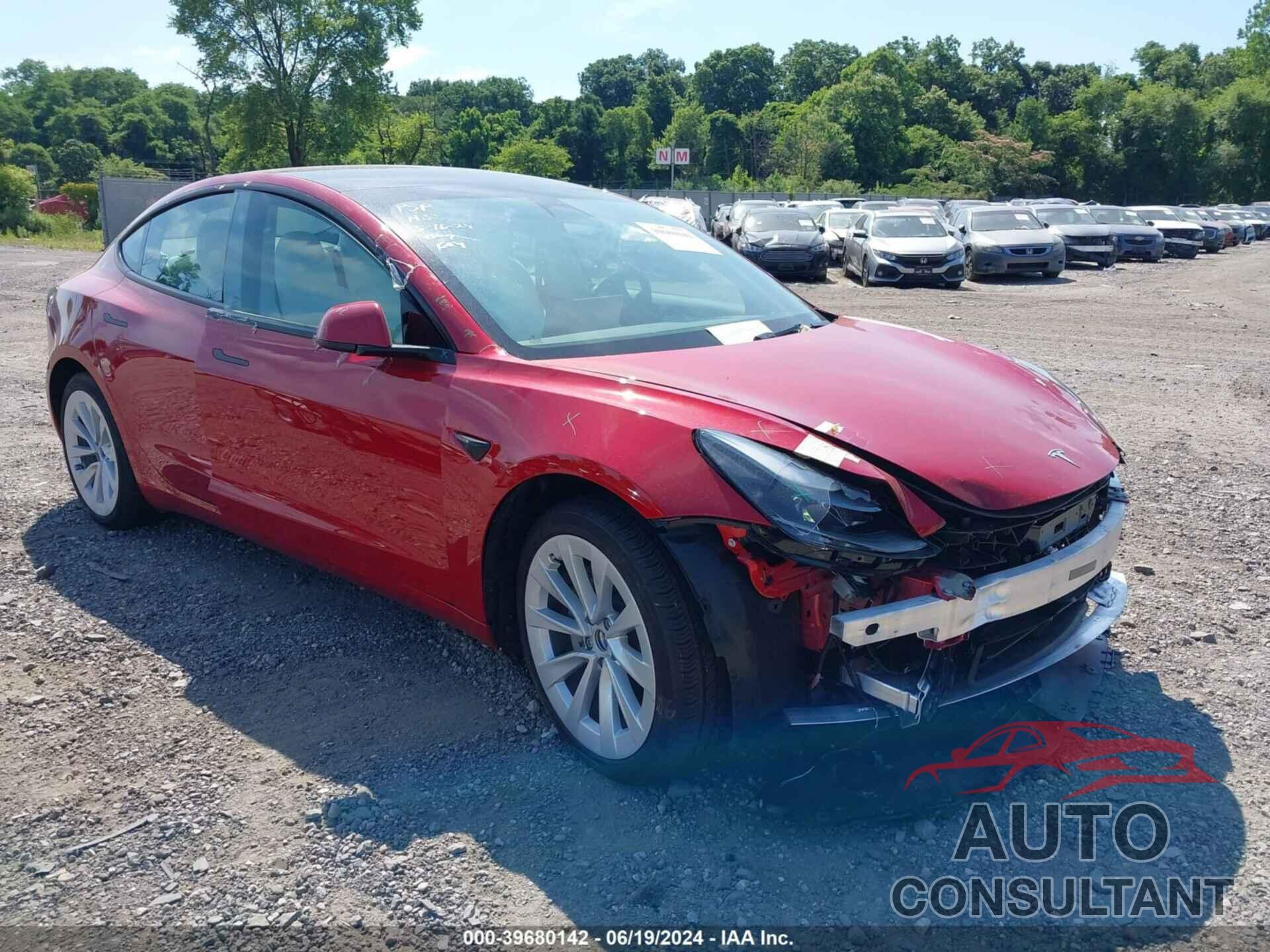 TESLA MODEL 3 2022 - 5YJ3E1EA1NF337677