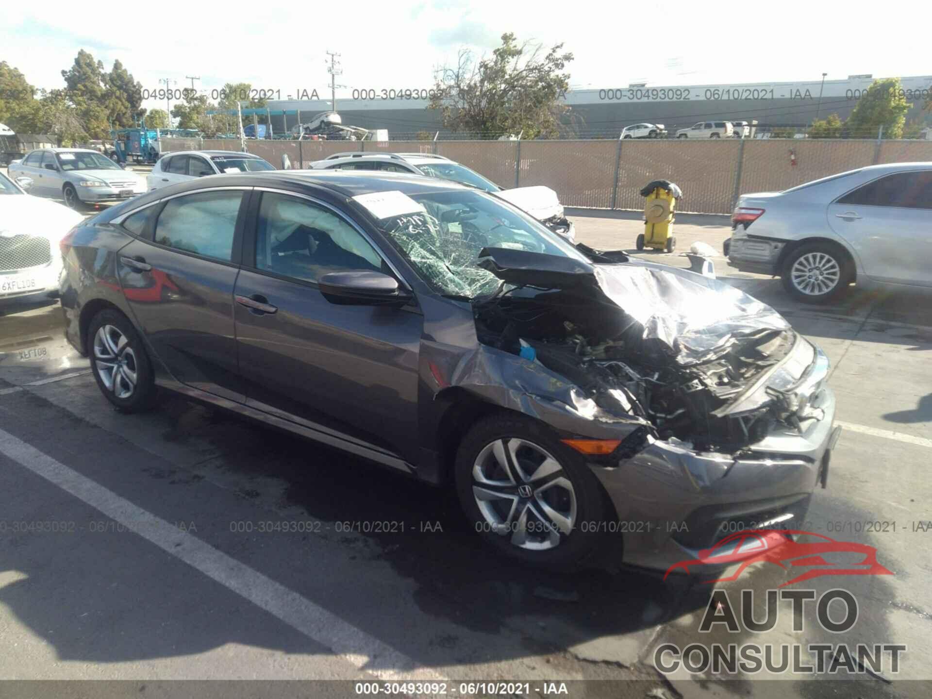 HONDA CIVIC SEDAN 2017 - 2HGFC2F51HH531068