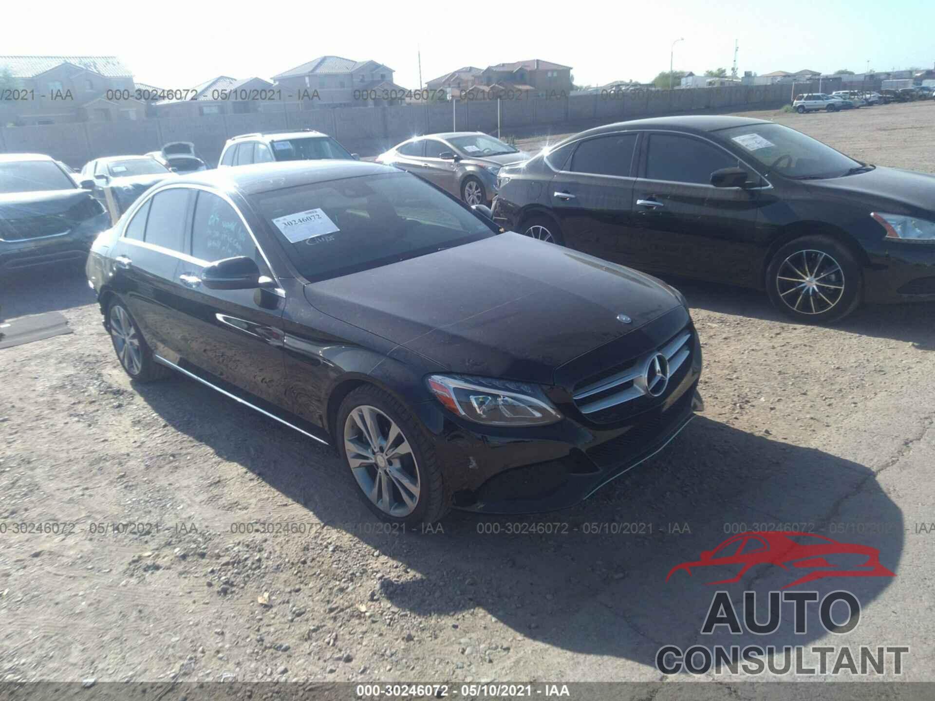 MERCEDES-BENZ C-CLASS 2017 - 55SWF4JB2HU206562