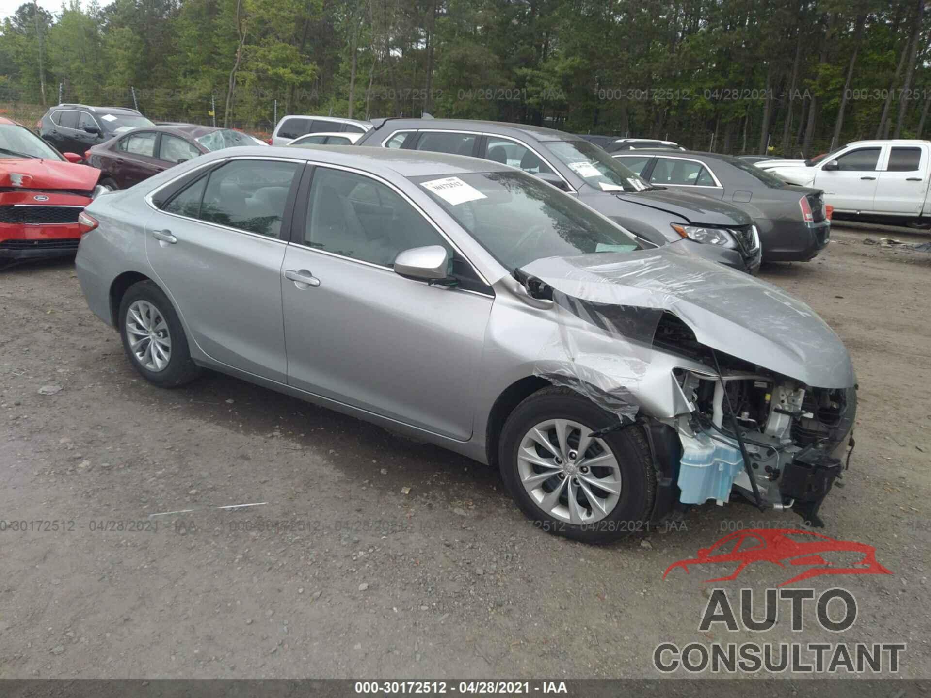 TOYOTA CAMRY 2016 - 4T4BF1FKXGR541891