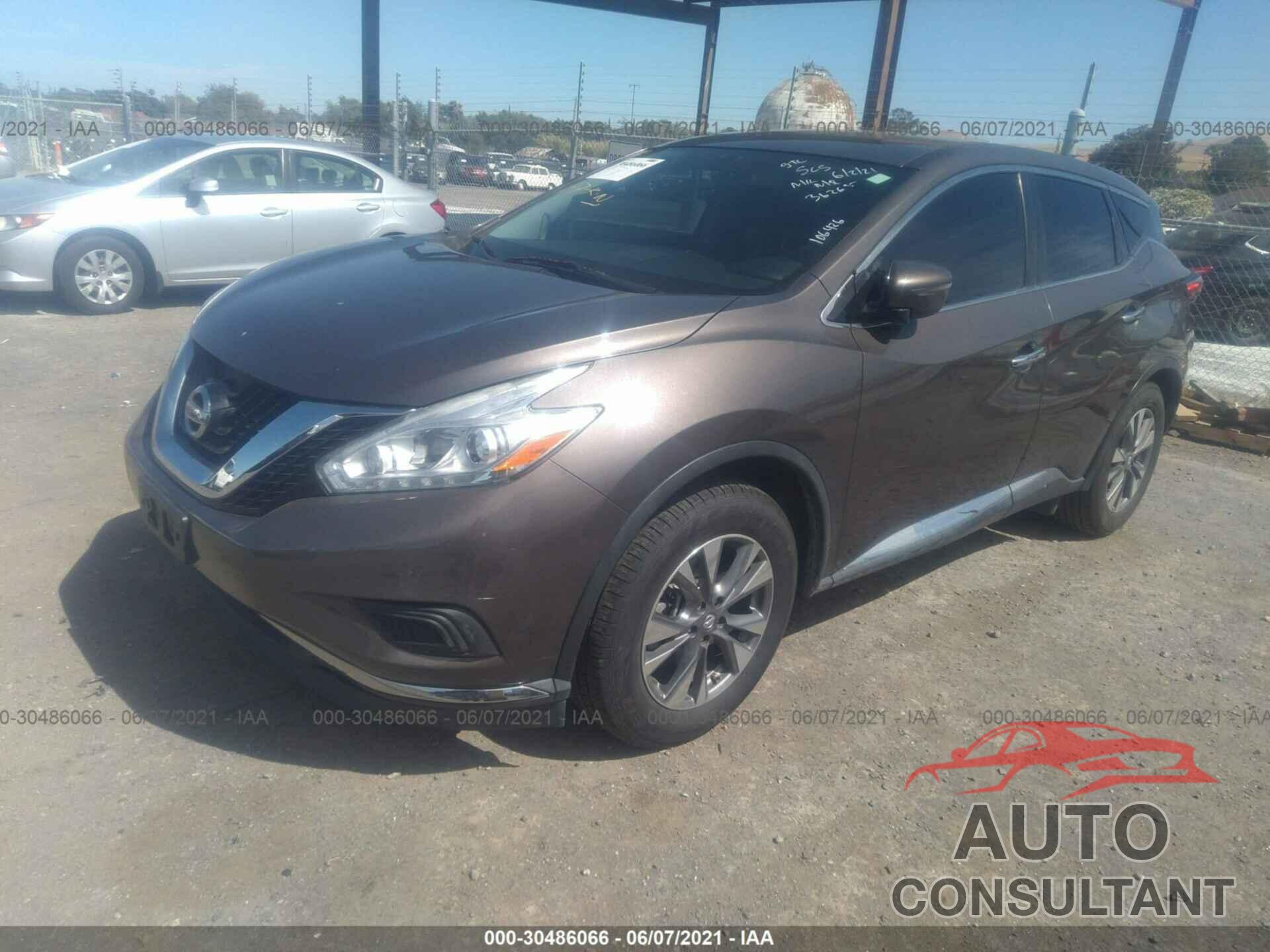 NISSAN MURANO 2016 - 5N1AZ2MH5GN106426