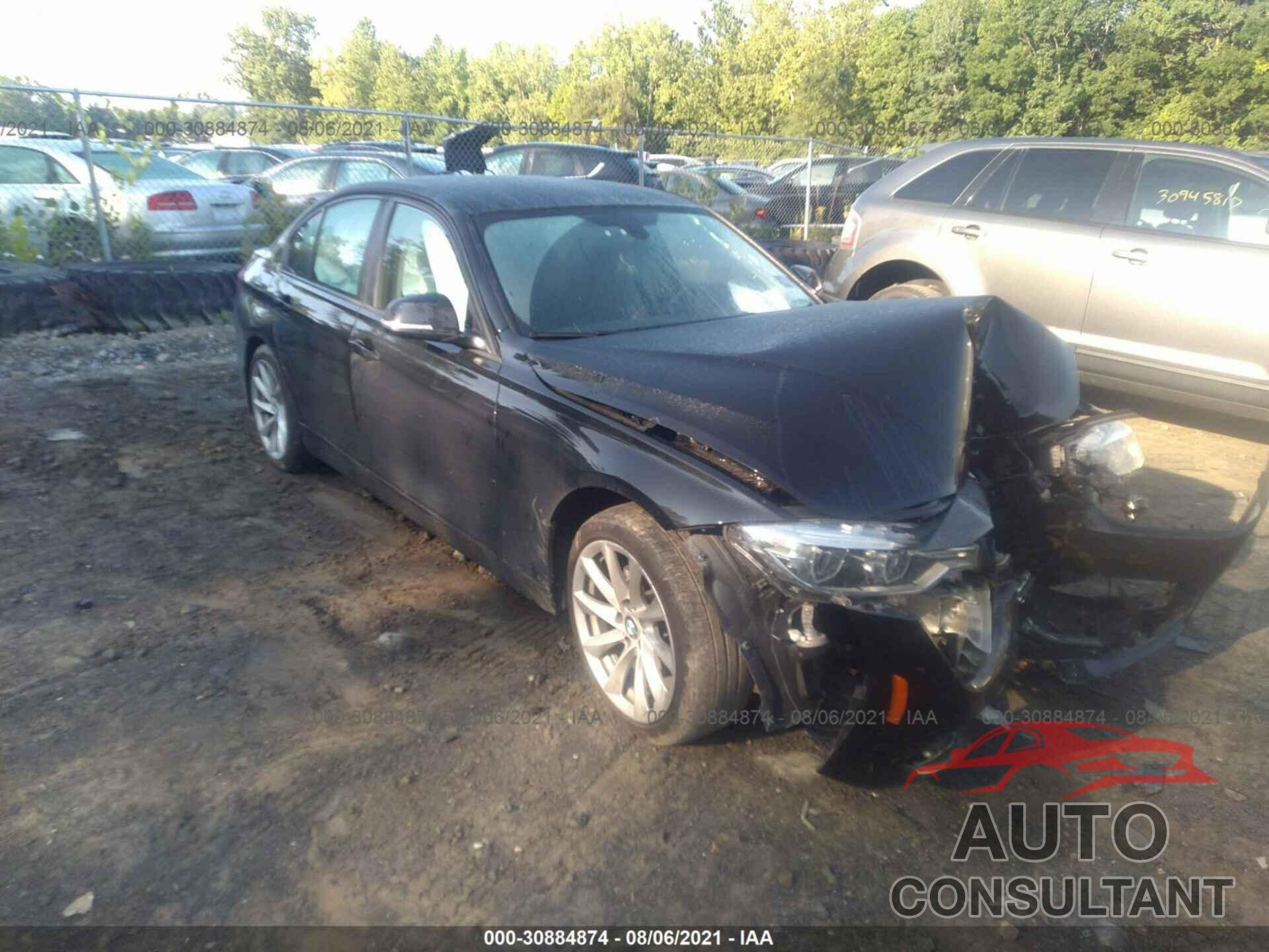 BMW 3 SERIES 2018 - WBA8A9C51JAH12489