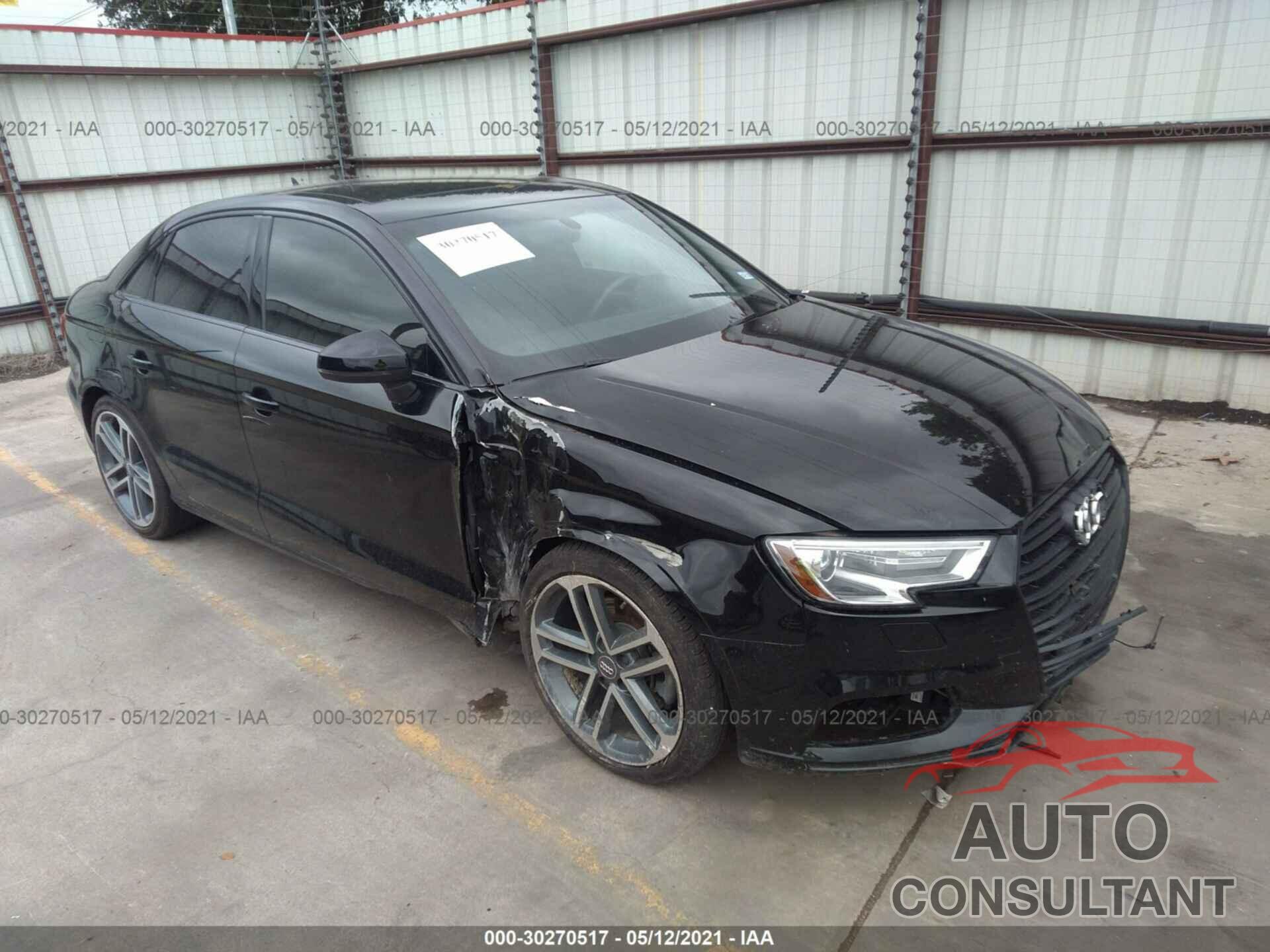 AUDI A3 SEDAN 2019 - WAUAUGFF4KA085108