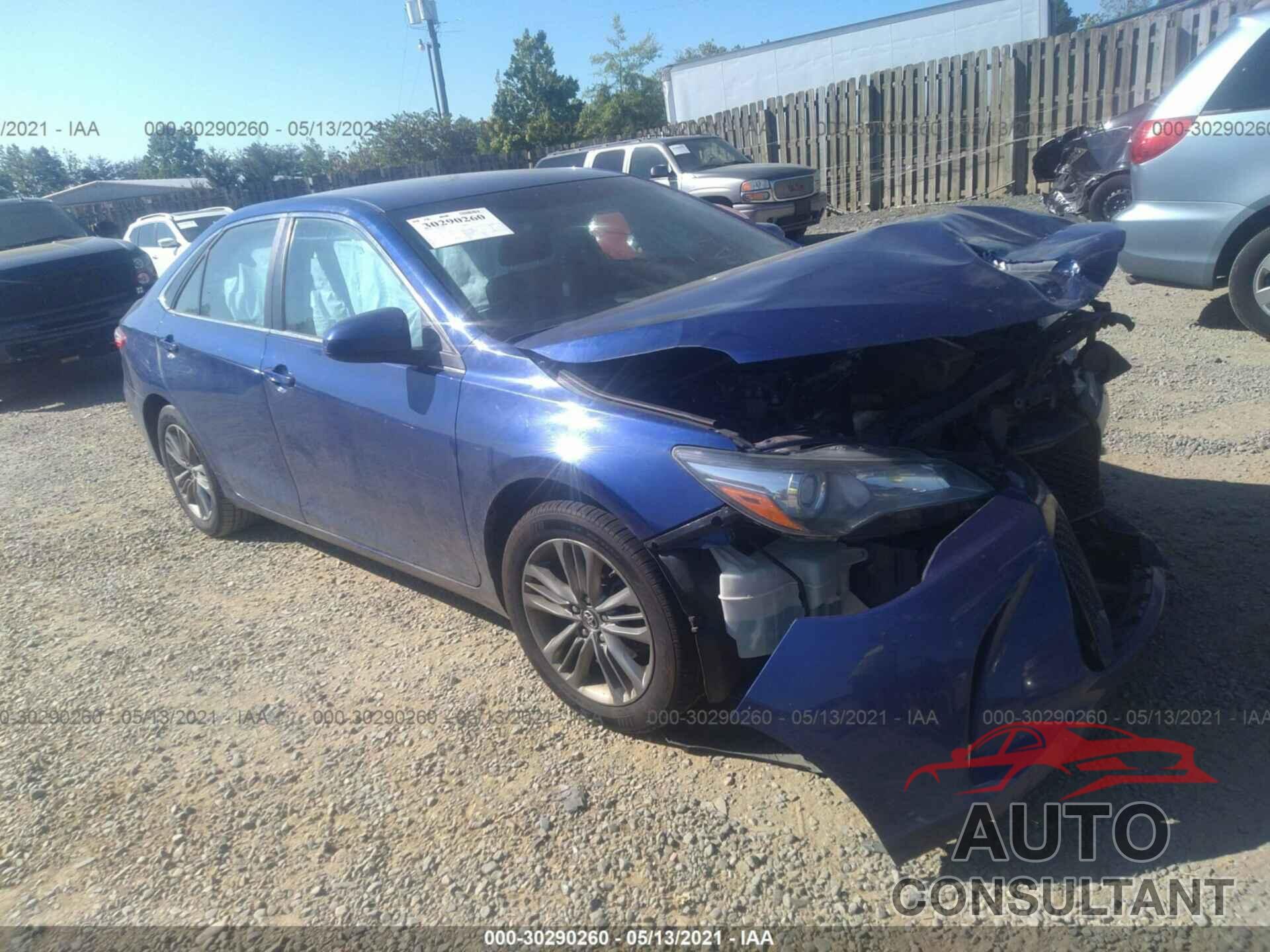 TOYOTA CAMRY 2016 - 4T1BF1FK9GU602657