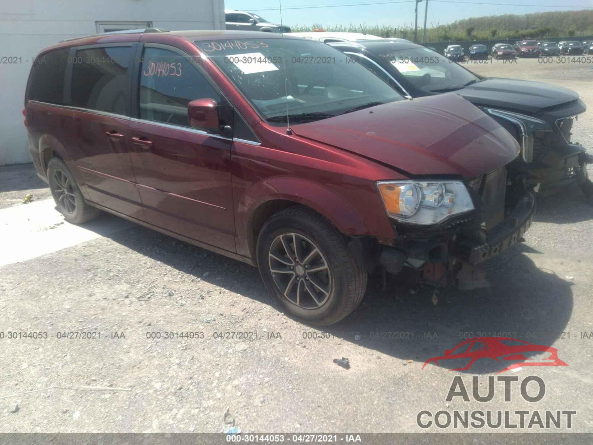 DODGE GRAND CARAVAN 2017 - 2C4RDGCG3HR858724