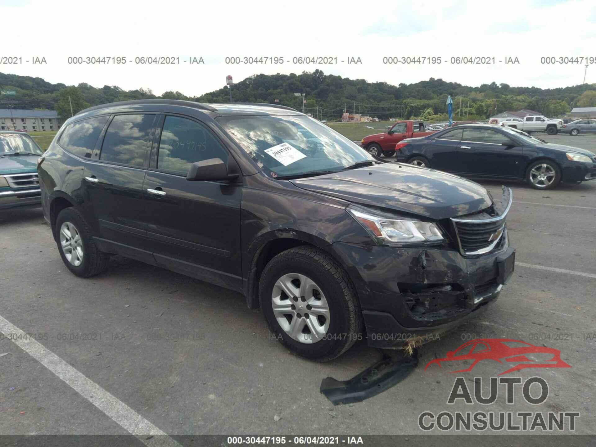 CHEVROLET TRAVERSE 2016 - 1GNKRFKD5GJ171310