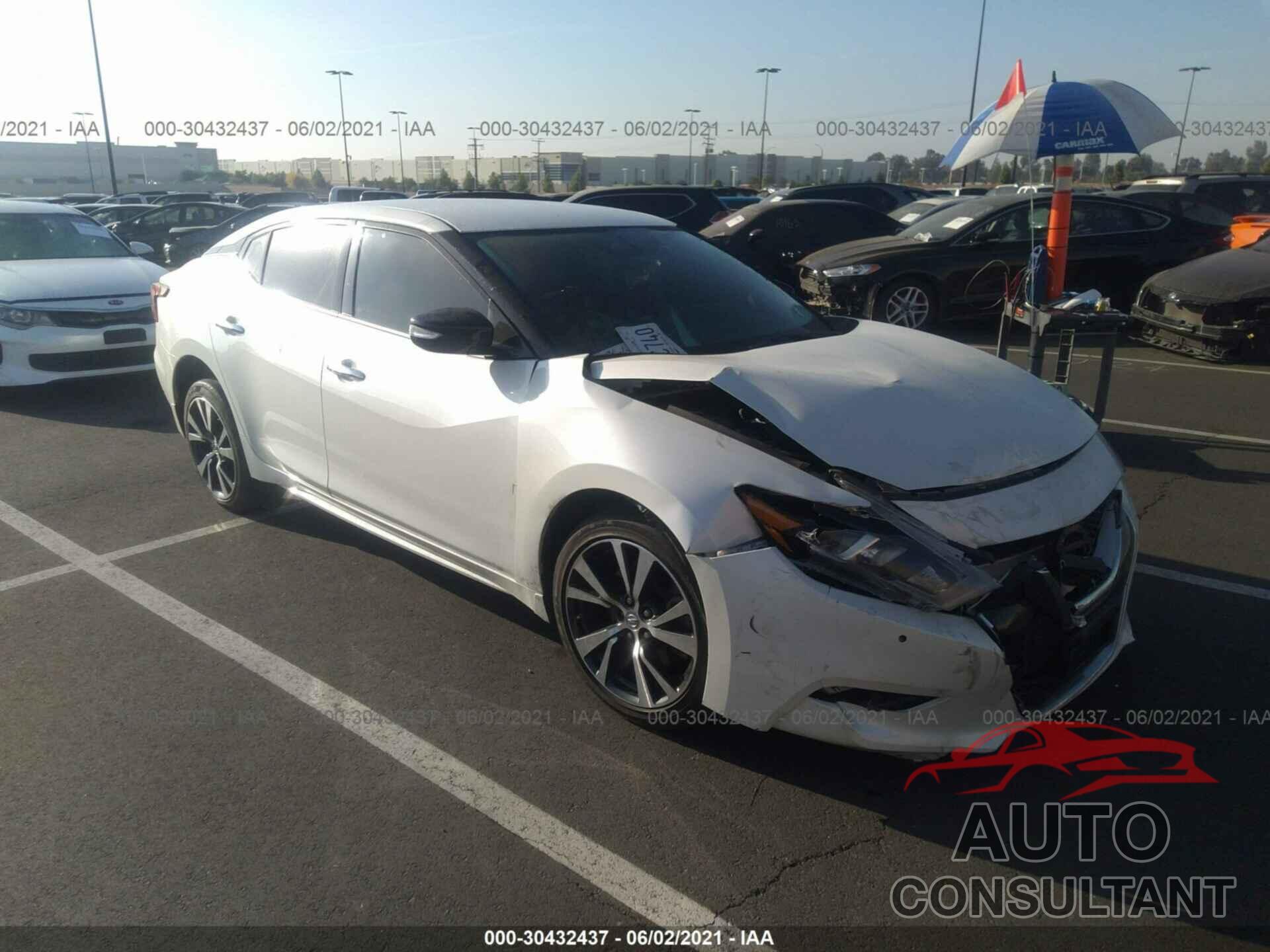 NISSAN MAXIMA 2016 - 1N4AA6AP1GC442171