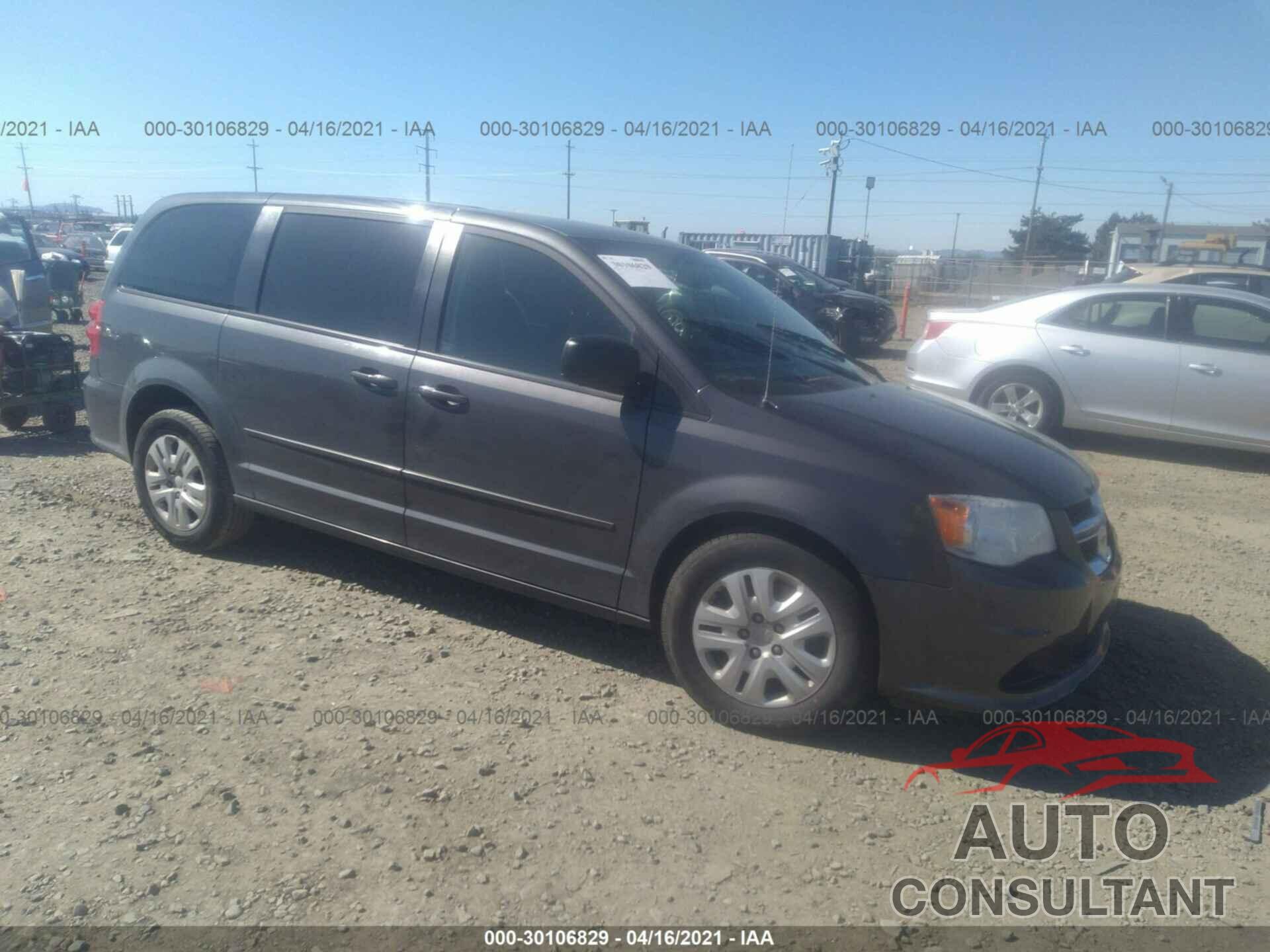 DODGE GRAND CARAVAN 2016 - 2C4RDGBG5GR155528
