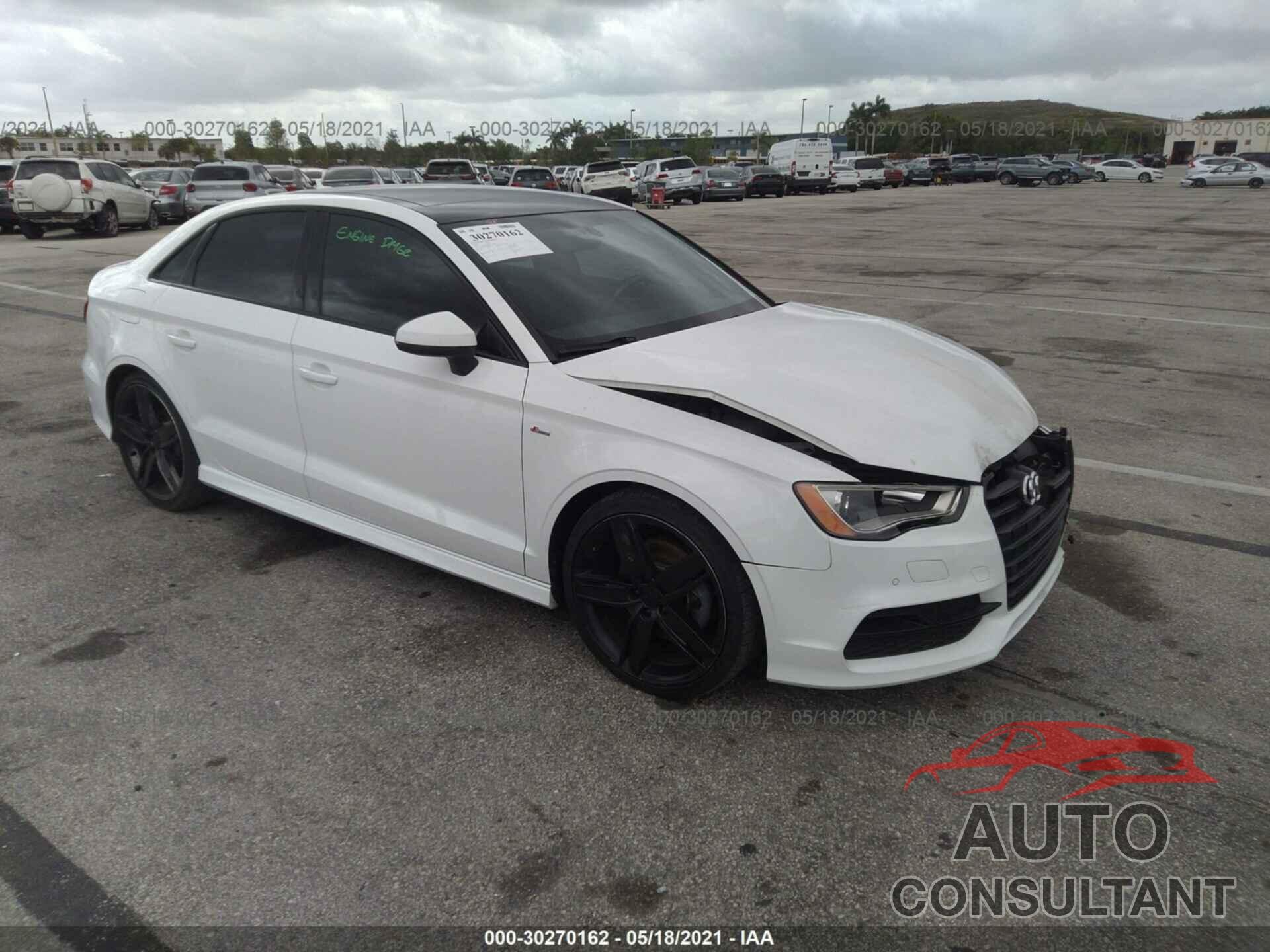 AUDI A3 2016 - WAUA7GFF9G1111698