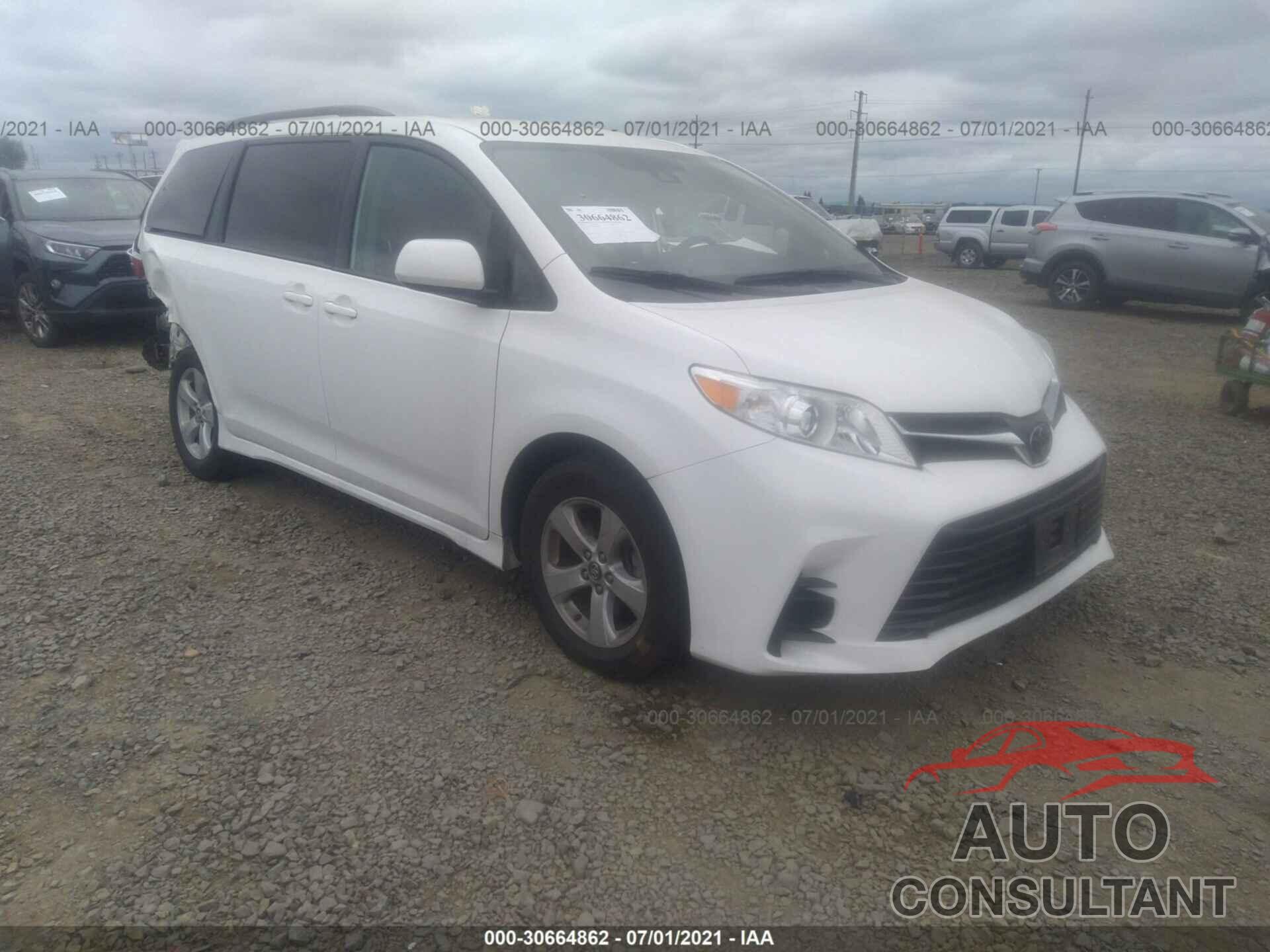 TOYOTA SIENNA 2019 - 5TDKZ3DC9KS992448