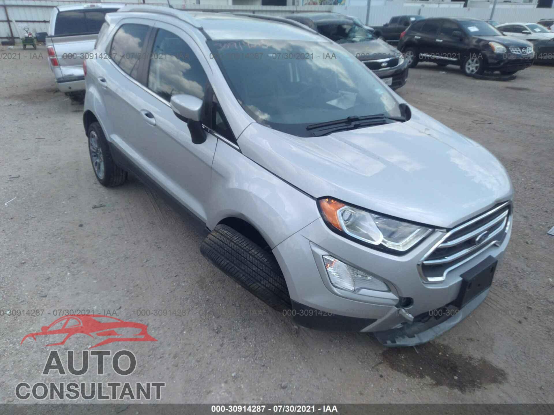FORD ECOSPORT 2021 - MAJ6S3KL5MC407366