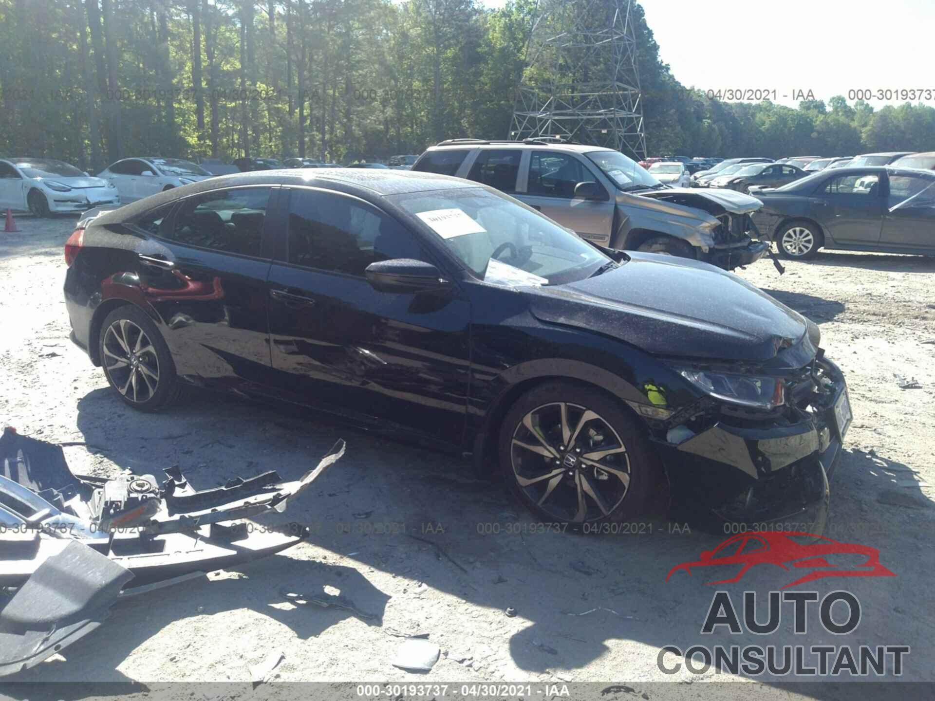 HONDA CIVIC SEDAN 2021 - 2HGFC2F83MH505785