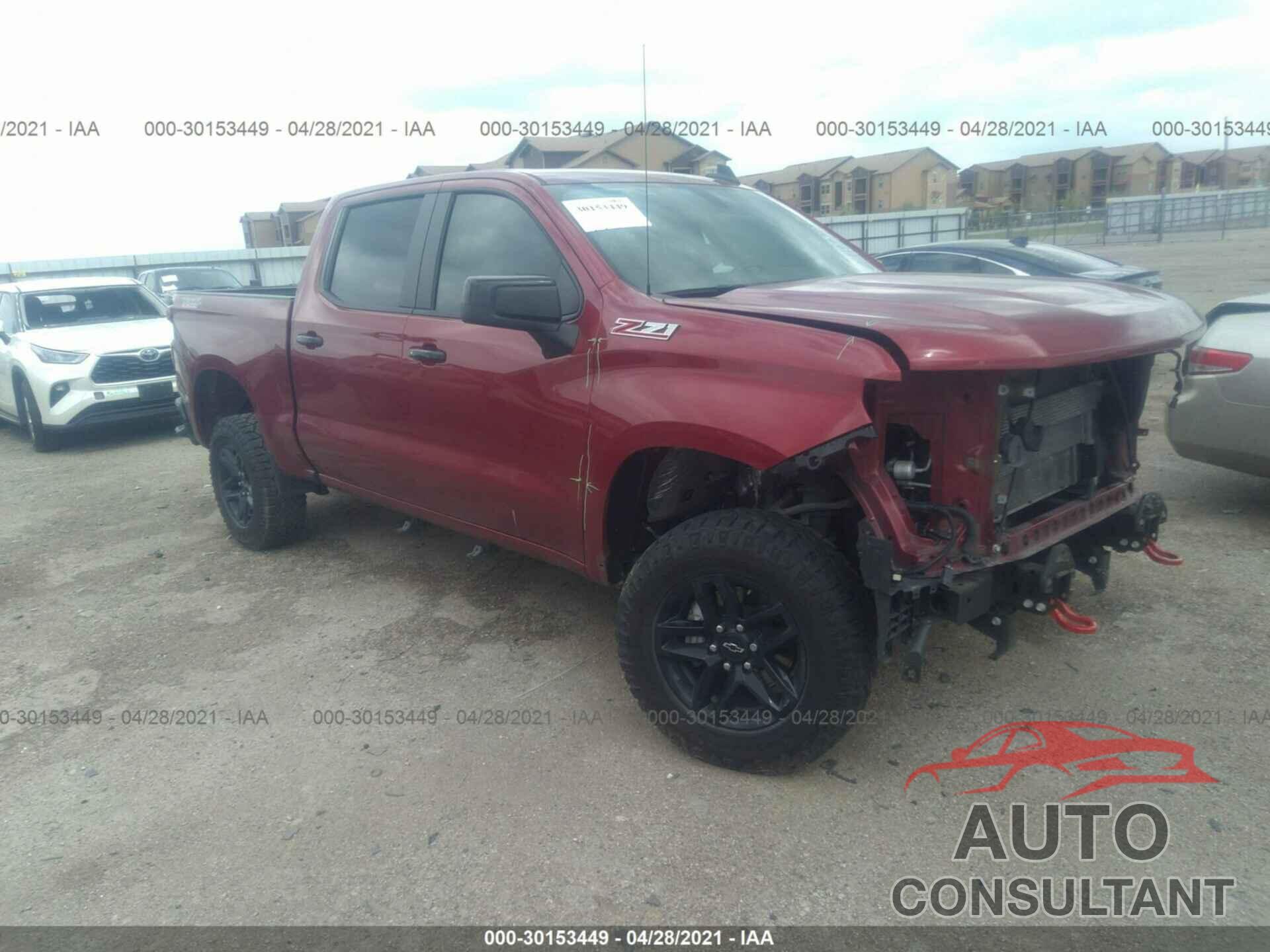 CHEVROLET SILVERADO 1500 2020 - 1GCPYFED0LZ132715