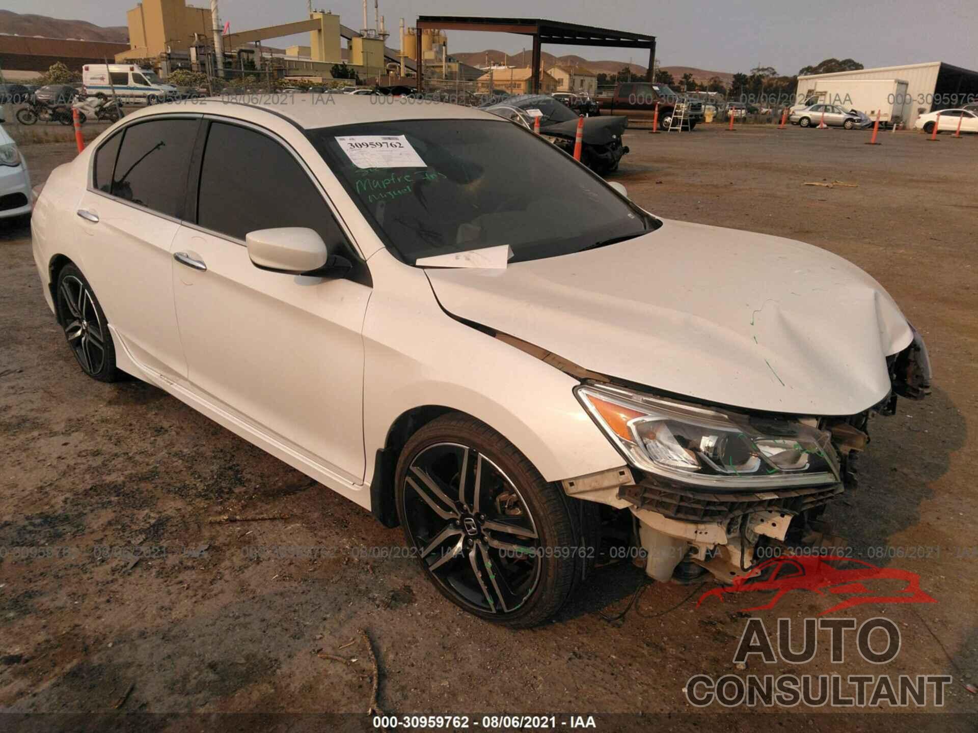 HONDA ACCORD SEDAN 2017 - 1HGCR2F54HA133935