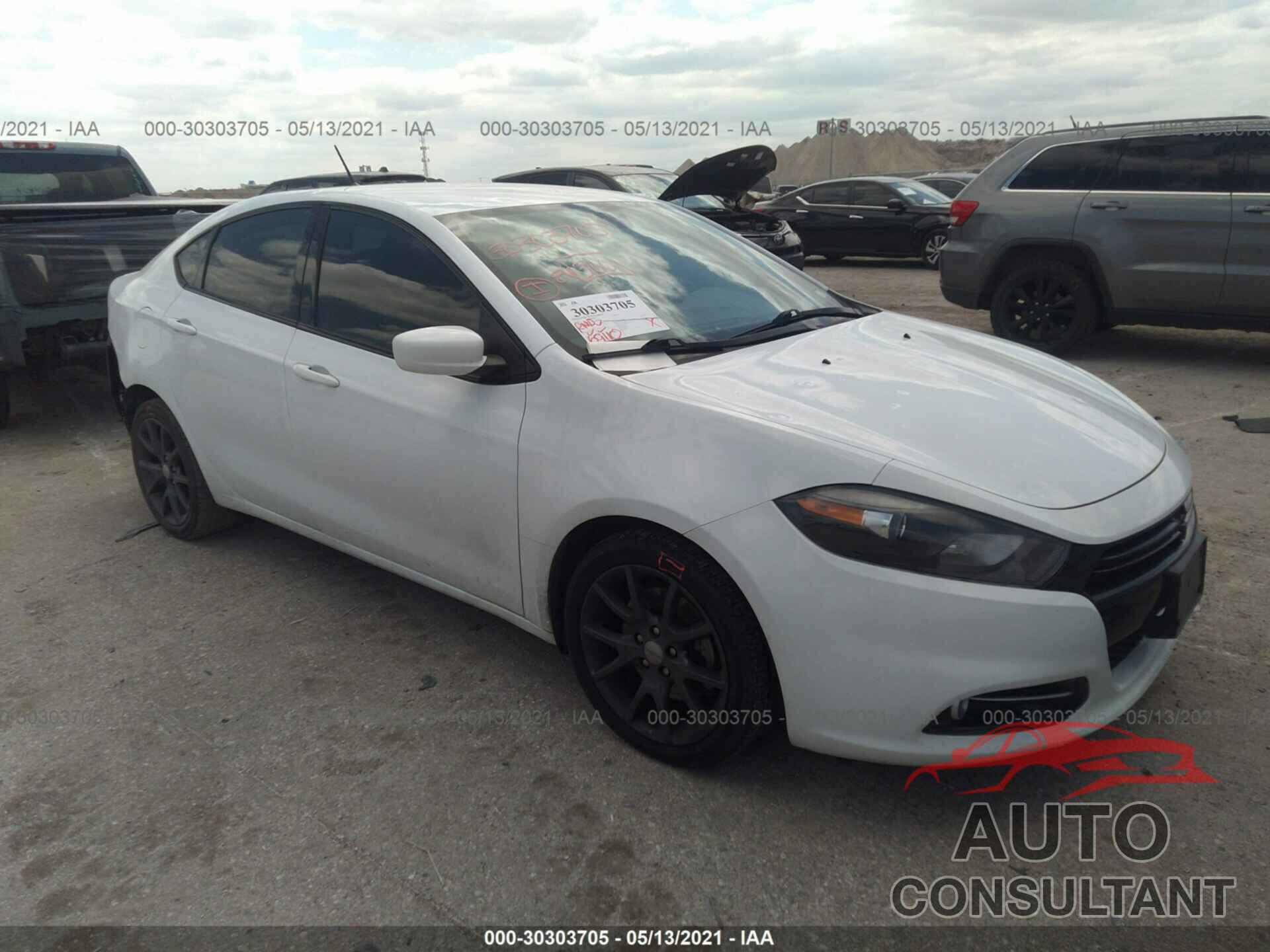 DODGE DART 2016 - 1C3CDFBB5GD506790