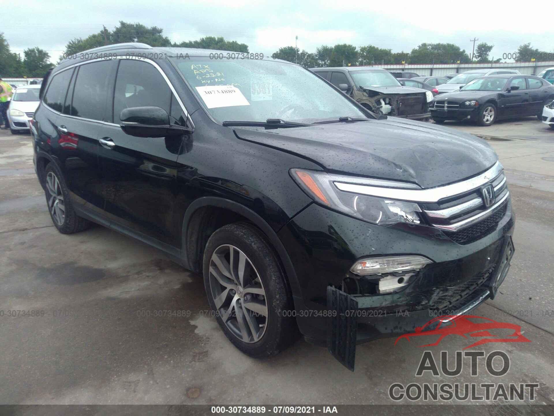 HONDA PILOT 2017 - 5FNYF6H02HB101157