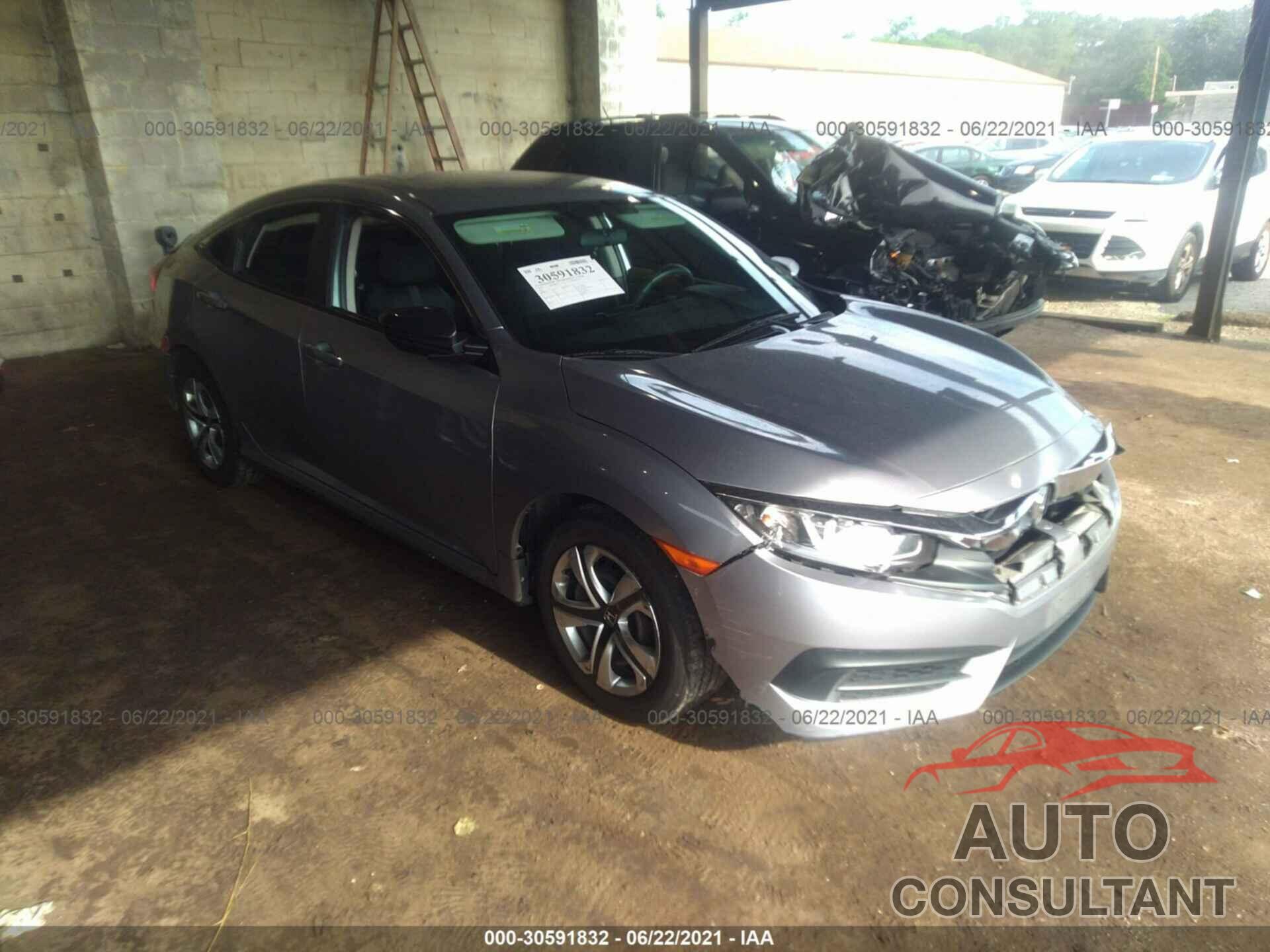 HONDA CIVIC SEDAN 2016 - 19XFC2F51GE240353