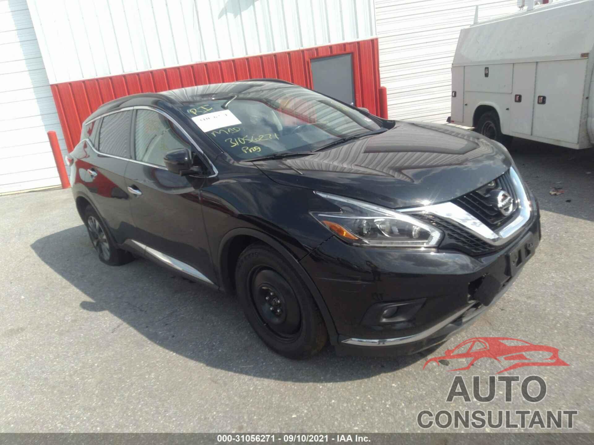 NISSAN MURANO 2018 - 5N1AZ2MH2JN143960