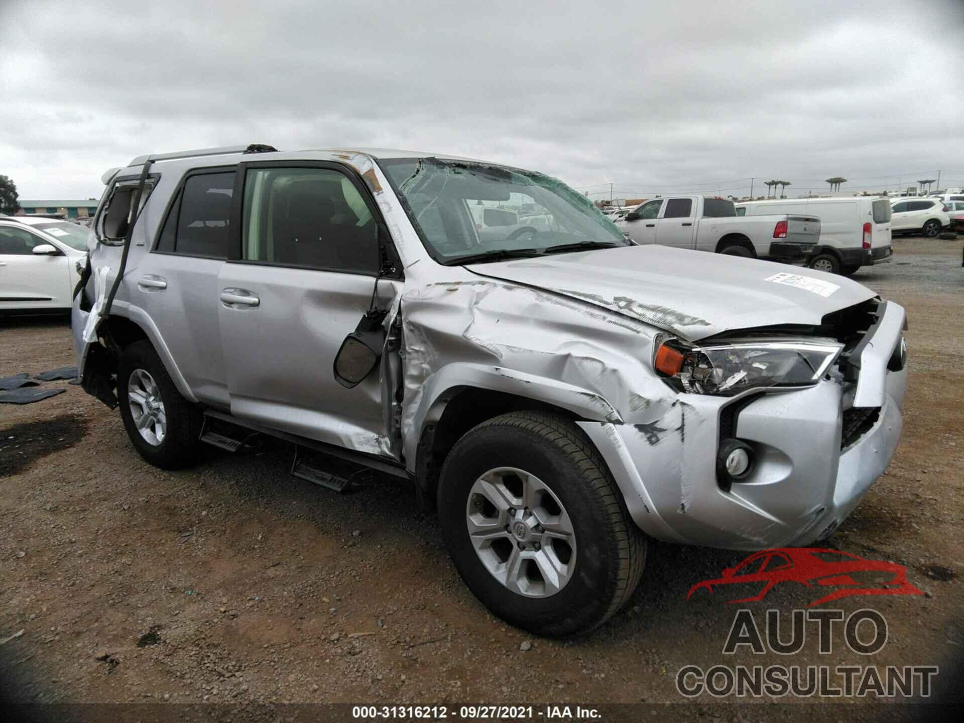 TOYOTA 4RUNNER 2016 - JTEBU5JR2G5323823