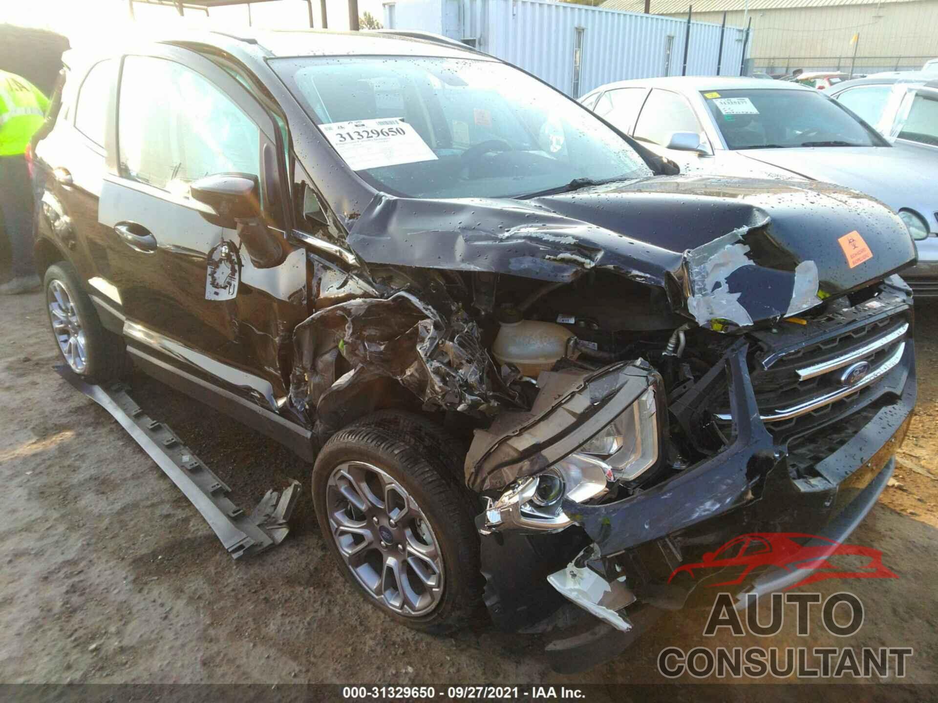 FORD ECOSPORT 2020 - MAJ6S3KL1LC328095