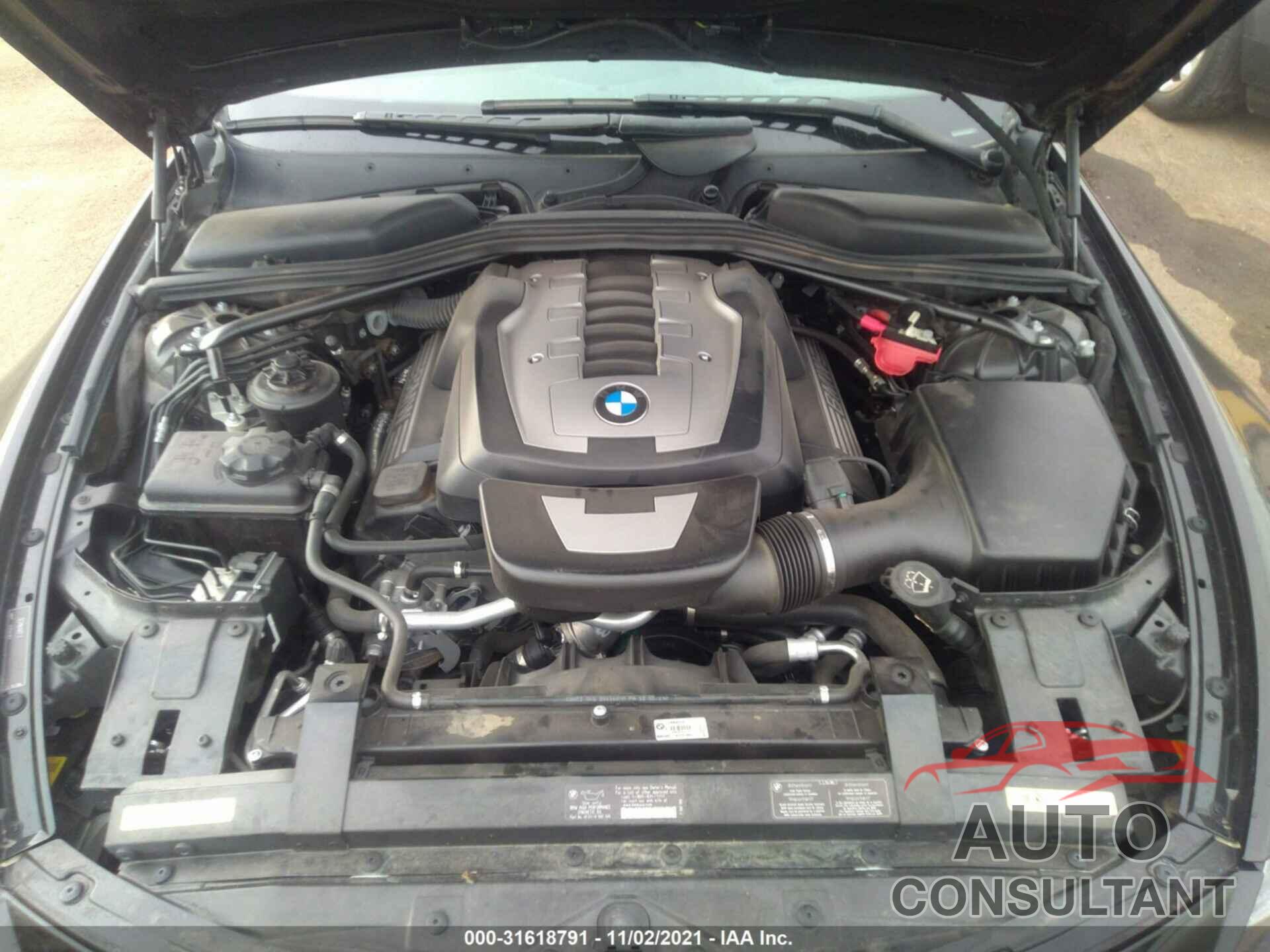 BMW 6 SERIES 2007 - WBAEK13567CN84312