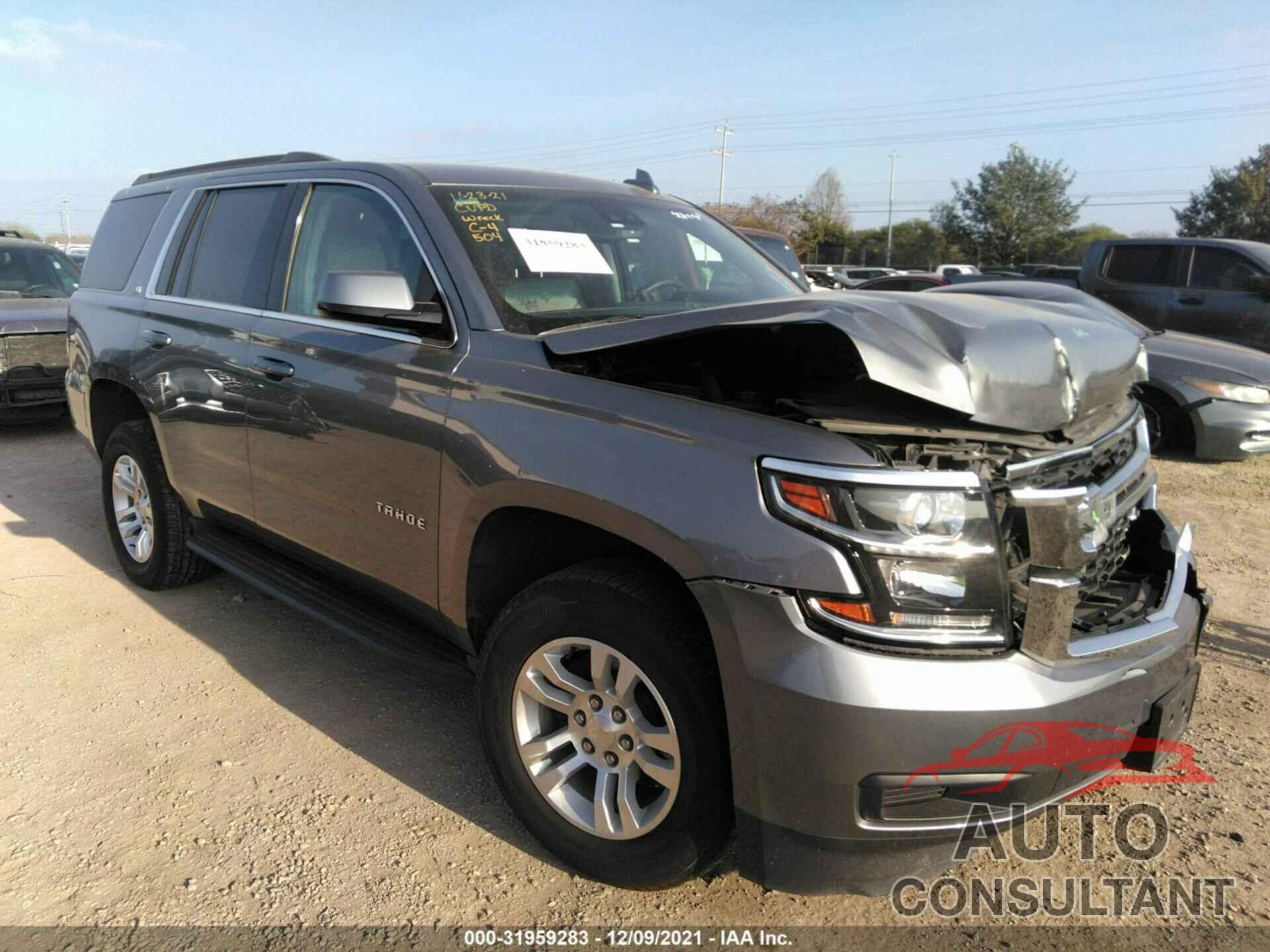 CHEVROLET TAHOE 2020 - 1GNSKBKC8LR216658