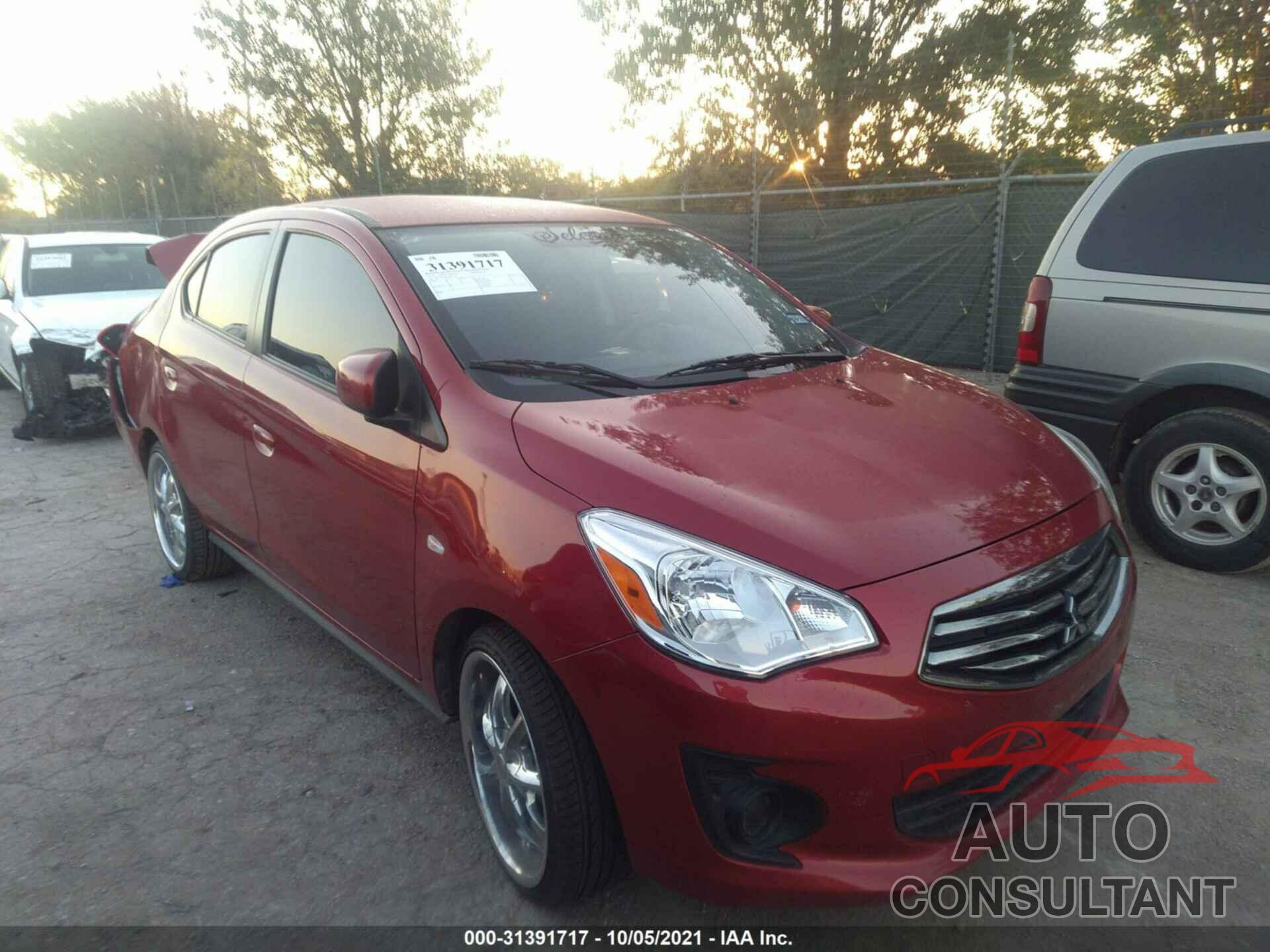 MITSUBISHI MIRAGE G4 2019 - ML32F3FJ8KHF07747