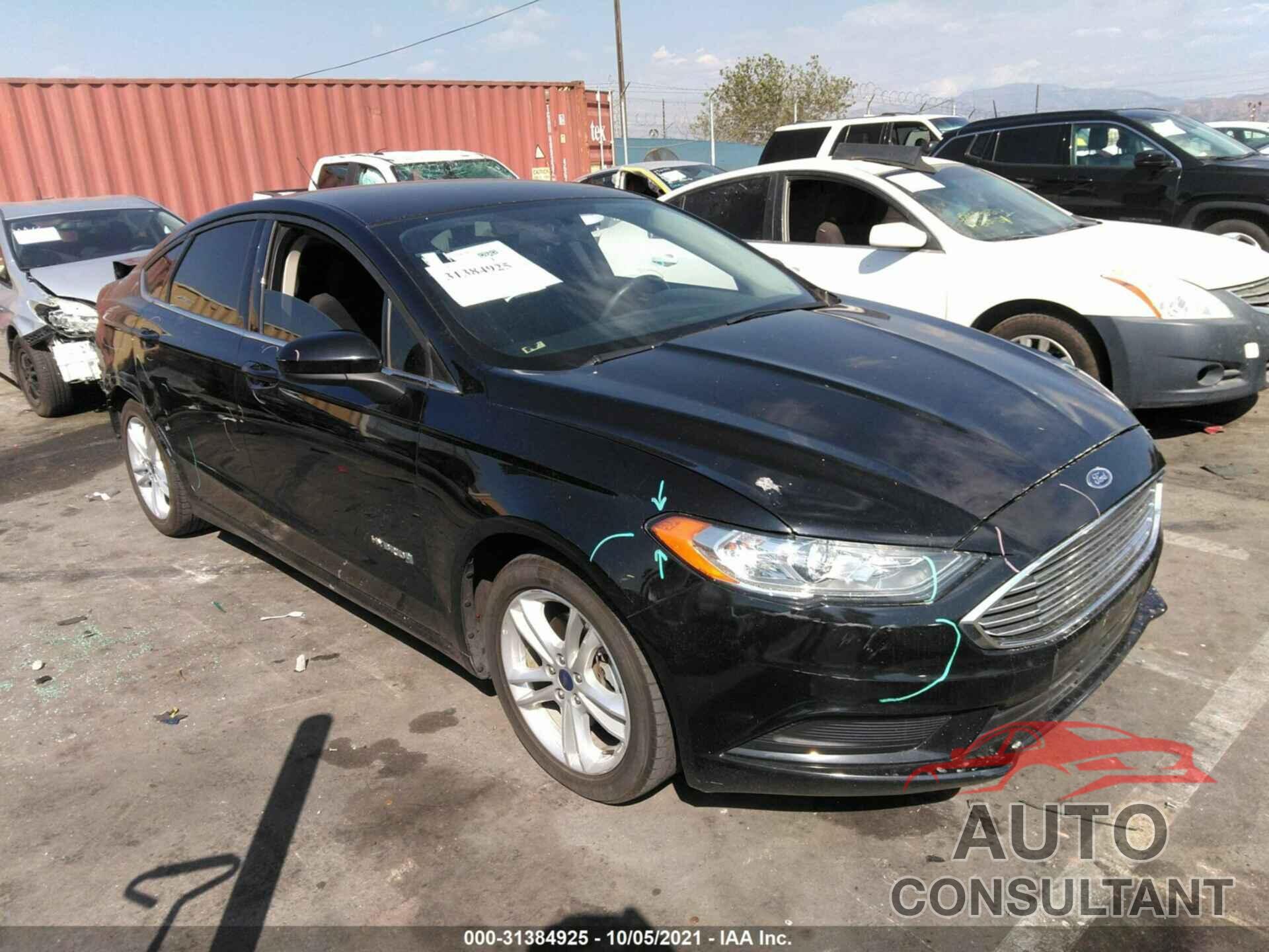 FORD FUSION HYBRID 2018 - 3FA6P0LU1JR139968