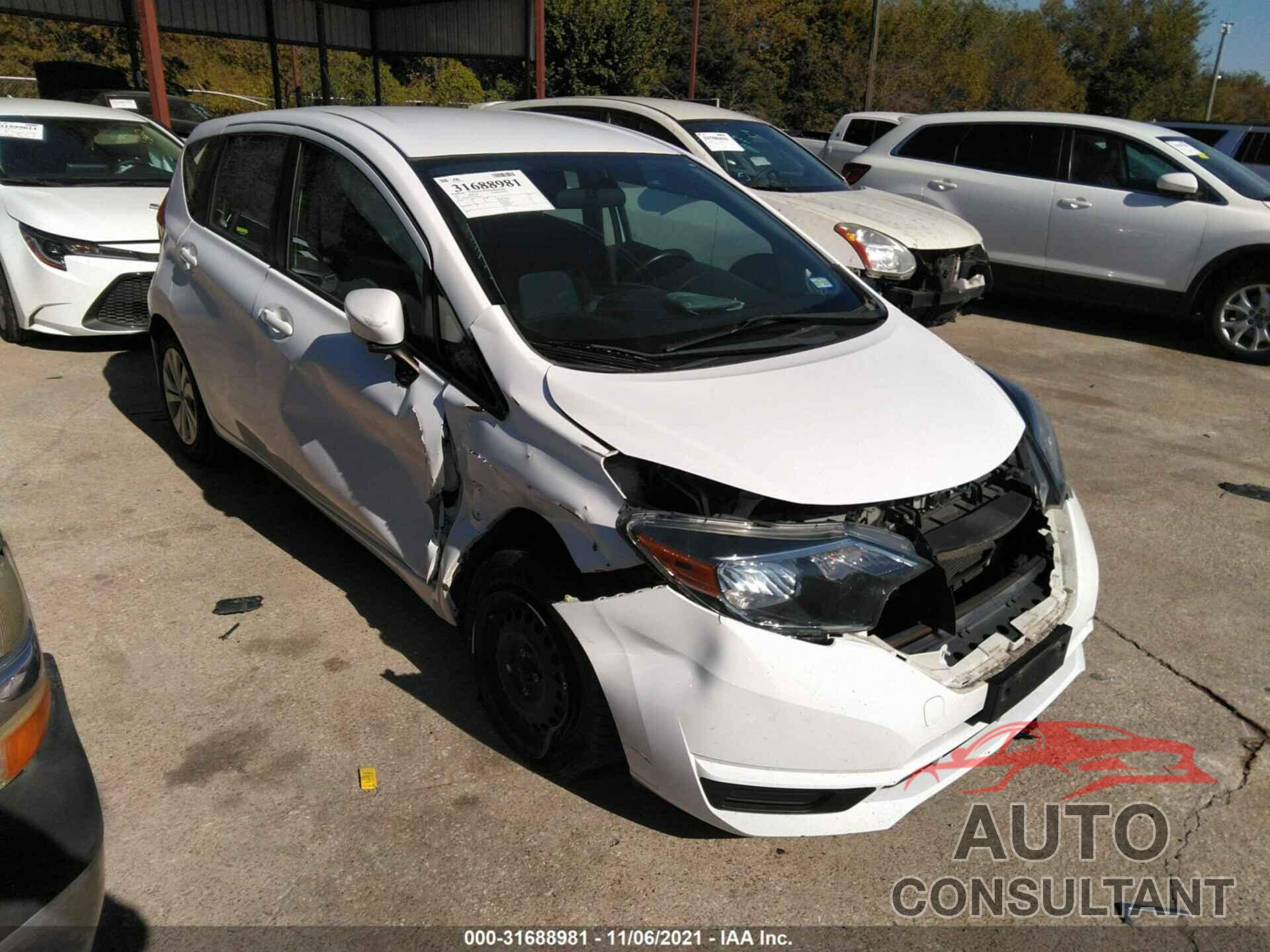 NISSAN VERSA NOTE 2017 - 3N1CE2CPXHL360316