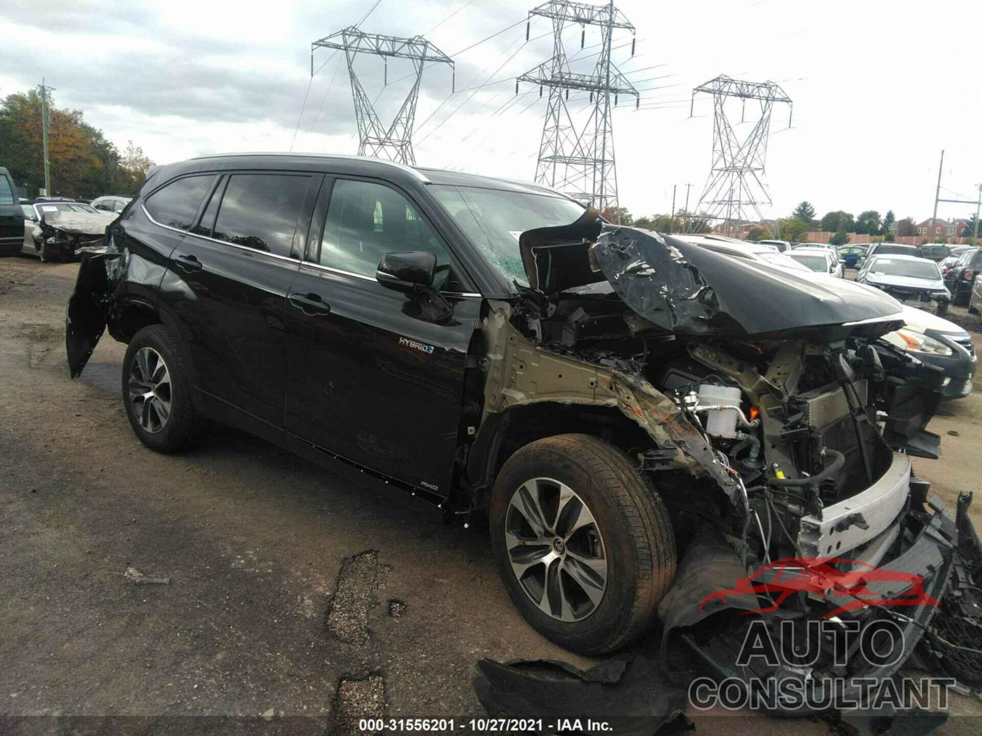 TOYOTA HIGHLANDER 2020 - 5TDGBRCH5LS509338