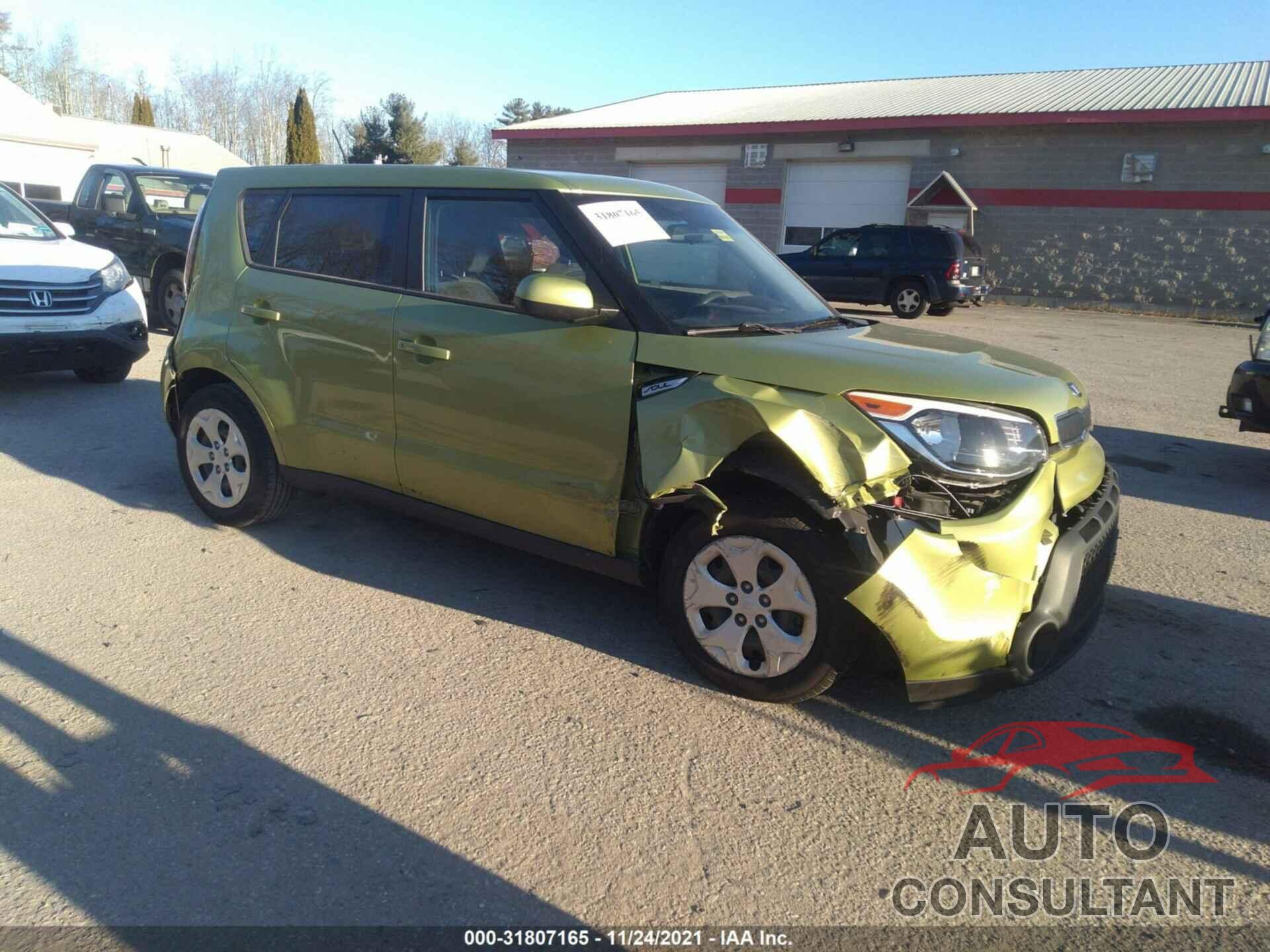 KIA SOUL 2015 - KNDJN2A28F7815547