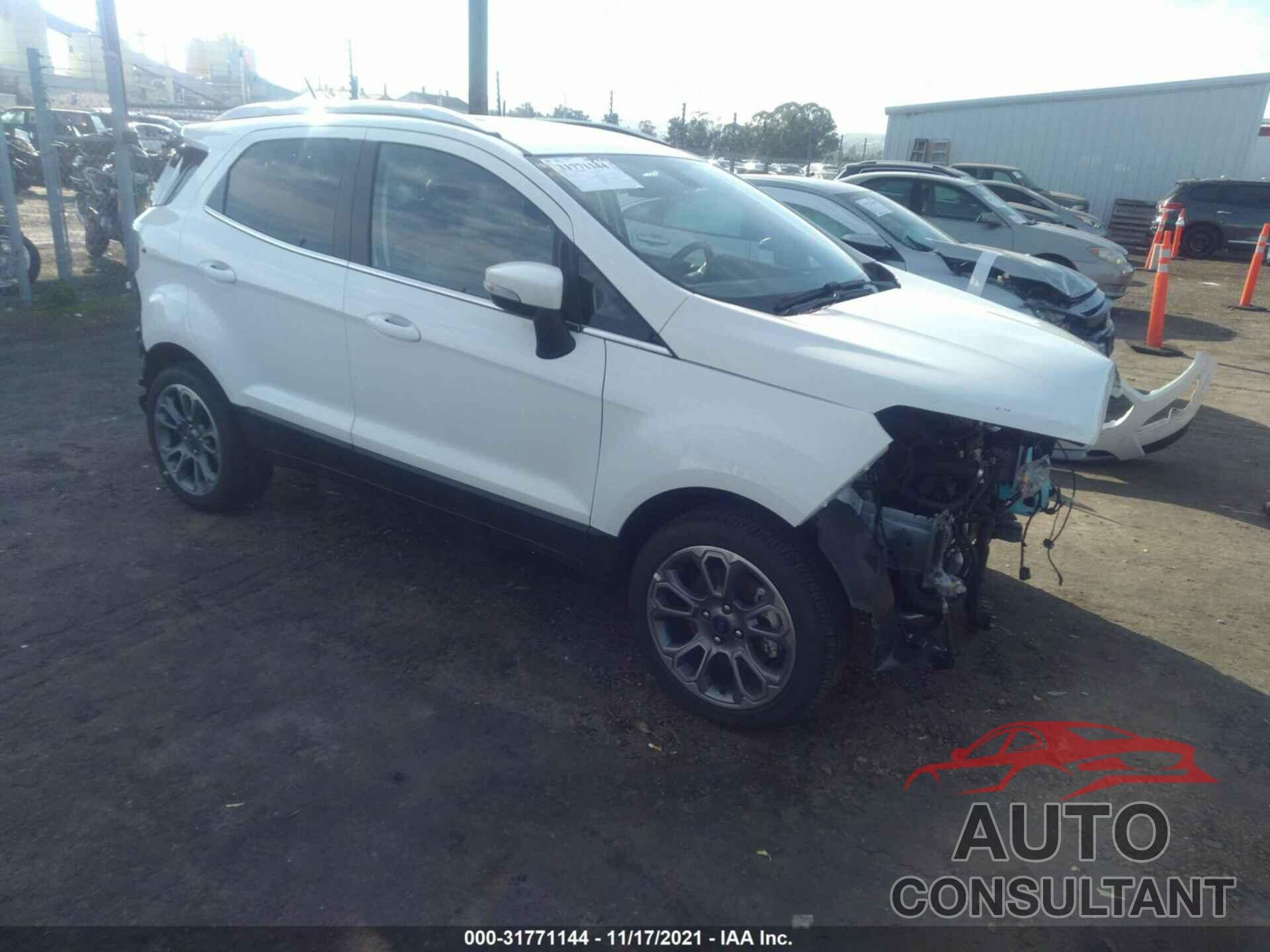 FORD ECOSPORT 2020 - MAJ3S2KE6LC389893