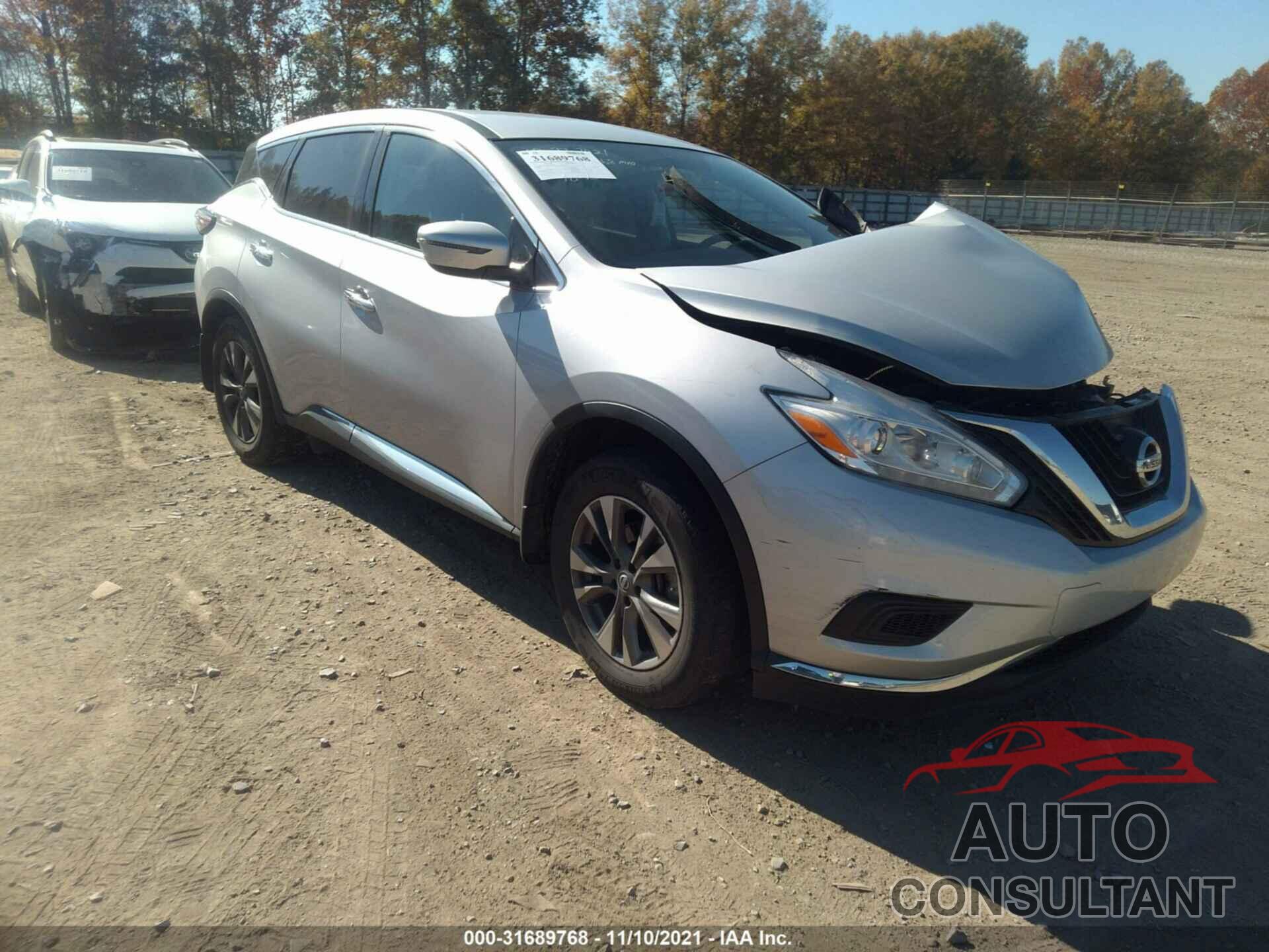 NISSAN MURANO 2017 - 5N1AZ2MH9HN165903