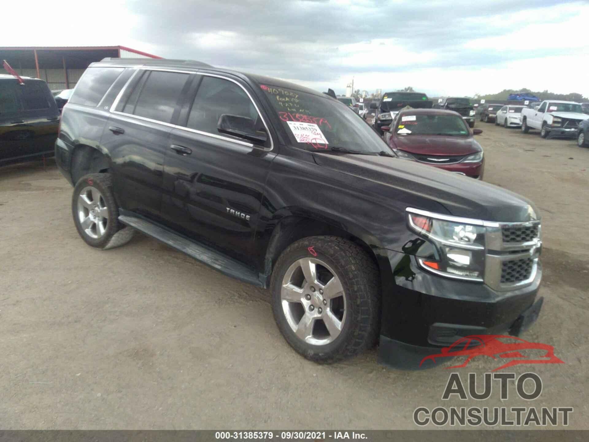 CHEVROLET TAHOE 2016 - 1GNSCAKC4GR286073