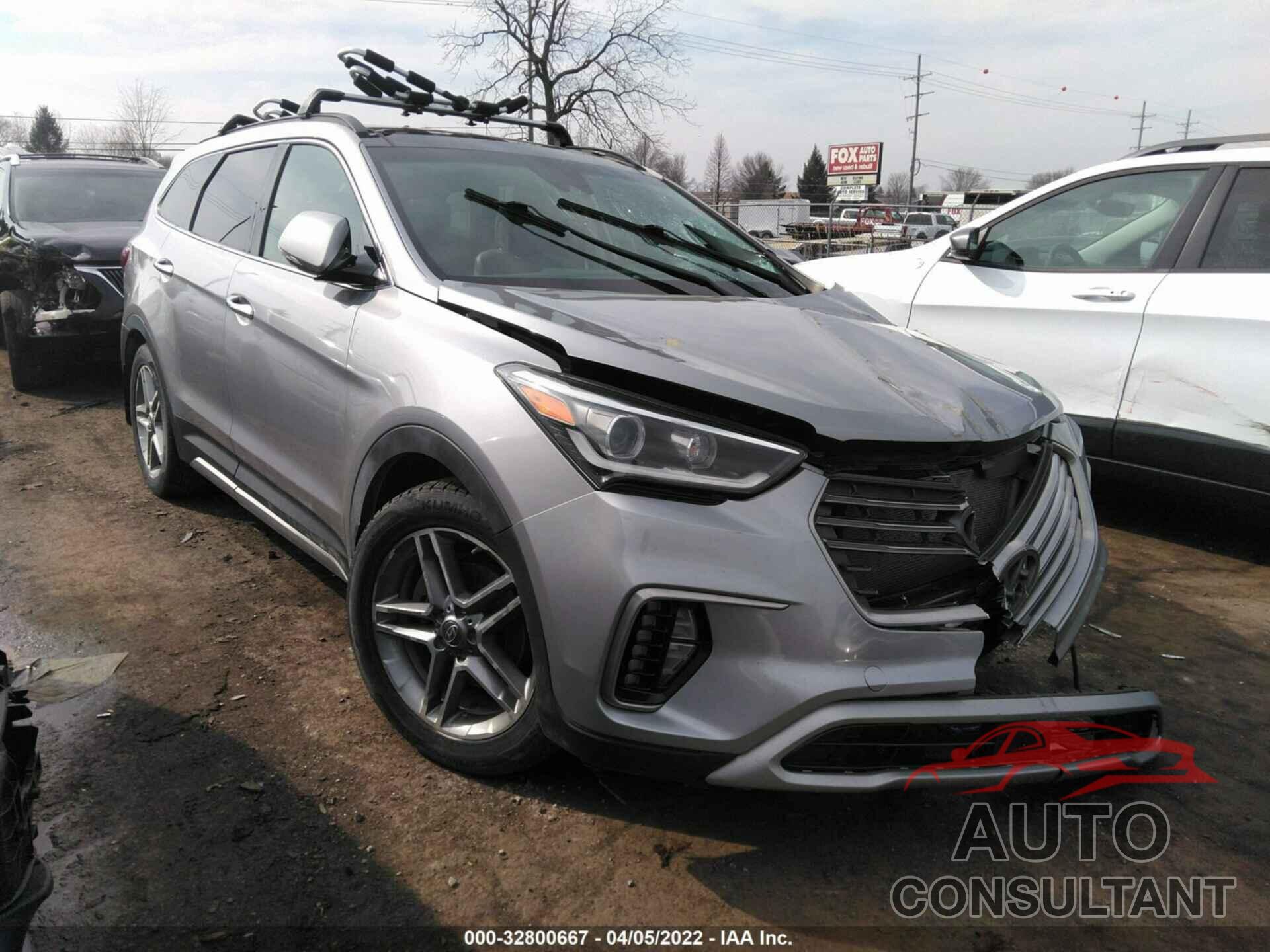 HYUNDAI SANTA FE 2017 - KM8SRDHF2HU198238