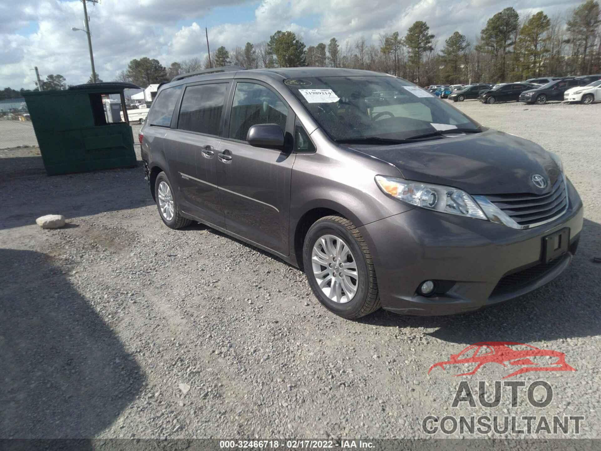 TOYOTA SIENNA 2017 - 5TDYZ3DC6HS849671