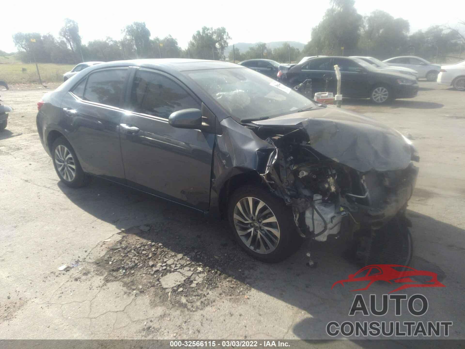 TOYOTA COROLLA 2017 - 5YFBURHE8HP661908