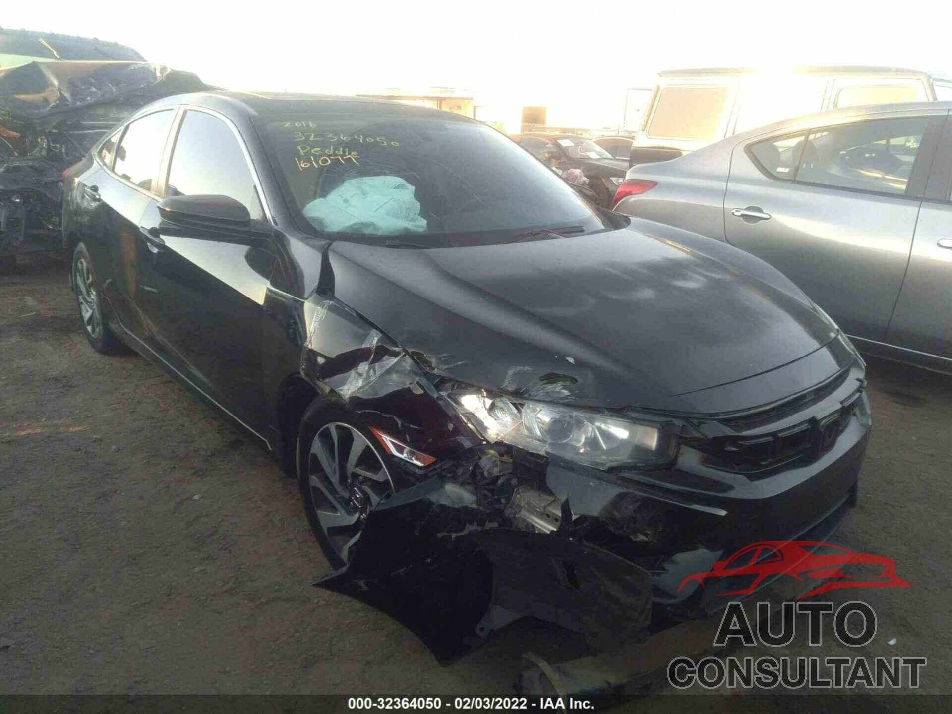 HONDA CIVIC SEDAN 2016 - 19XFC2F75GE201315