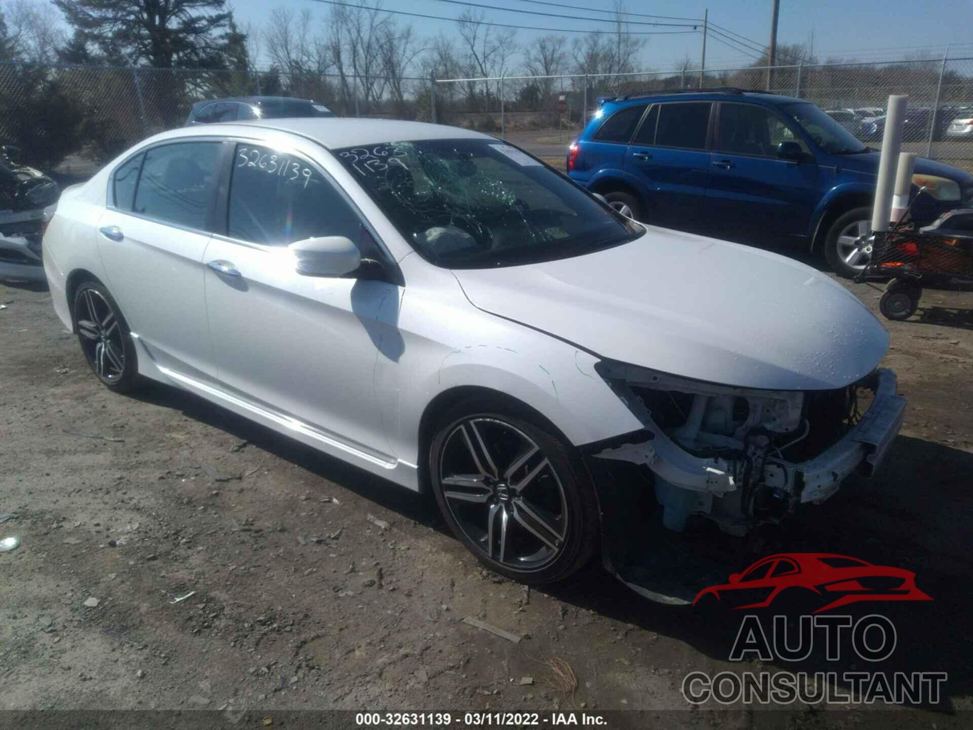 HONDA ACCORD SEDAN 2017 - 1HGCR2F5XHA302789