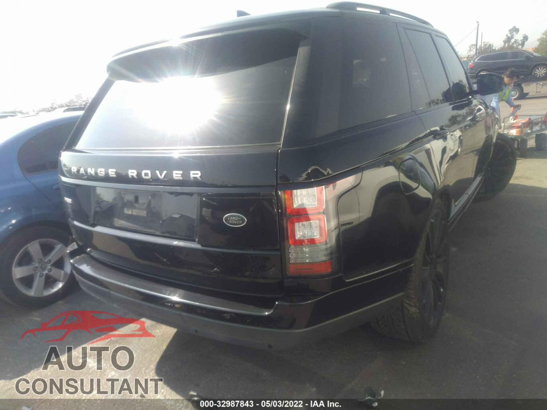 LAND ROVER RANGE ROVER 2017 - SALGS2FV9HA378484