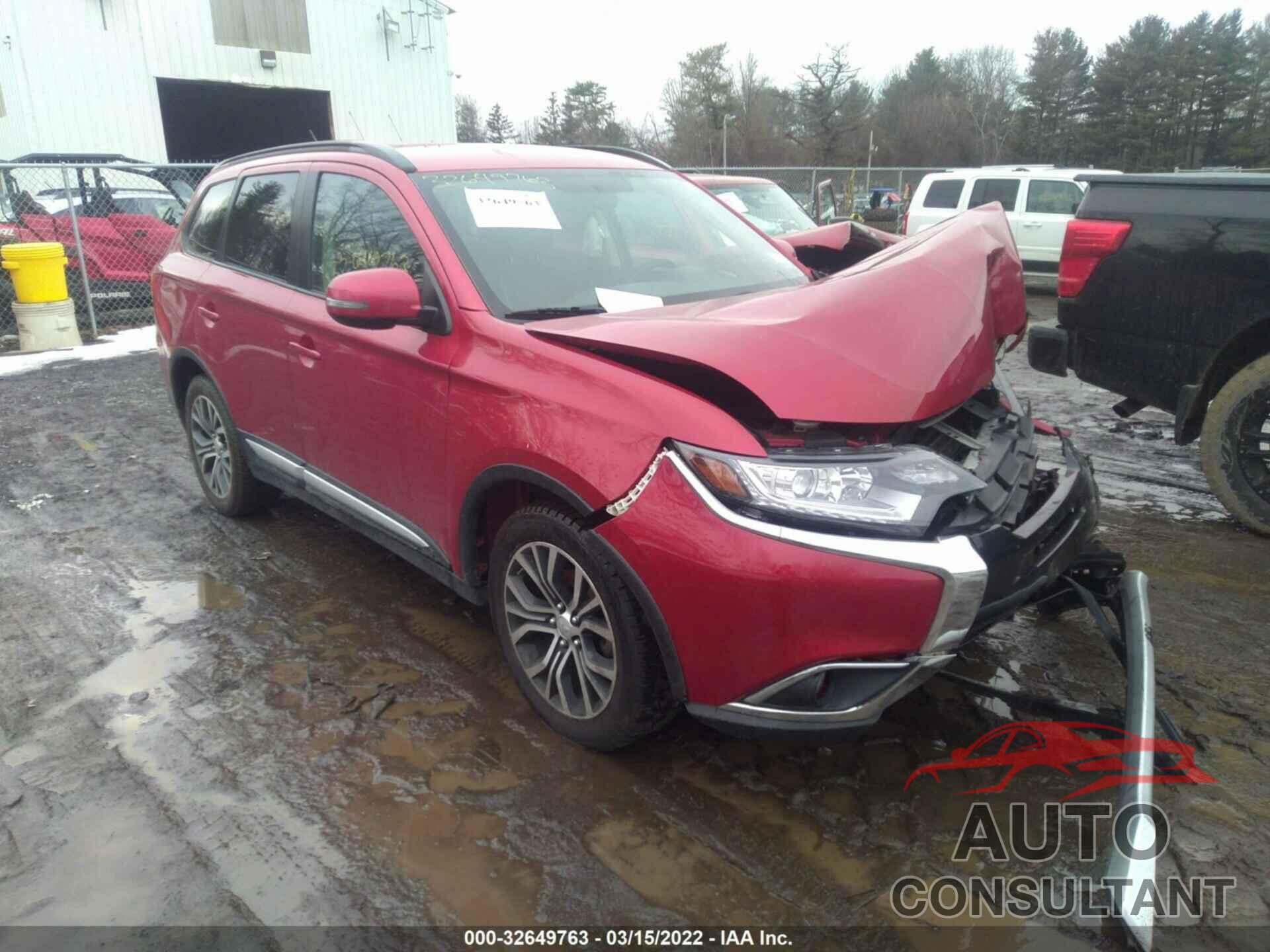 MITSUBISHI OUTLANDER 2016 - JA4AD3A39GZ058921